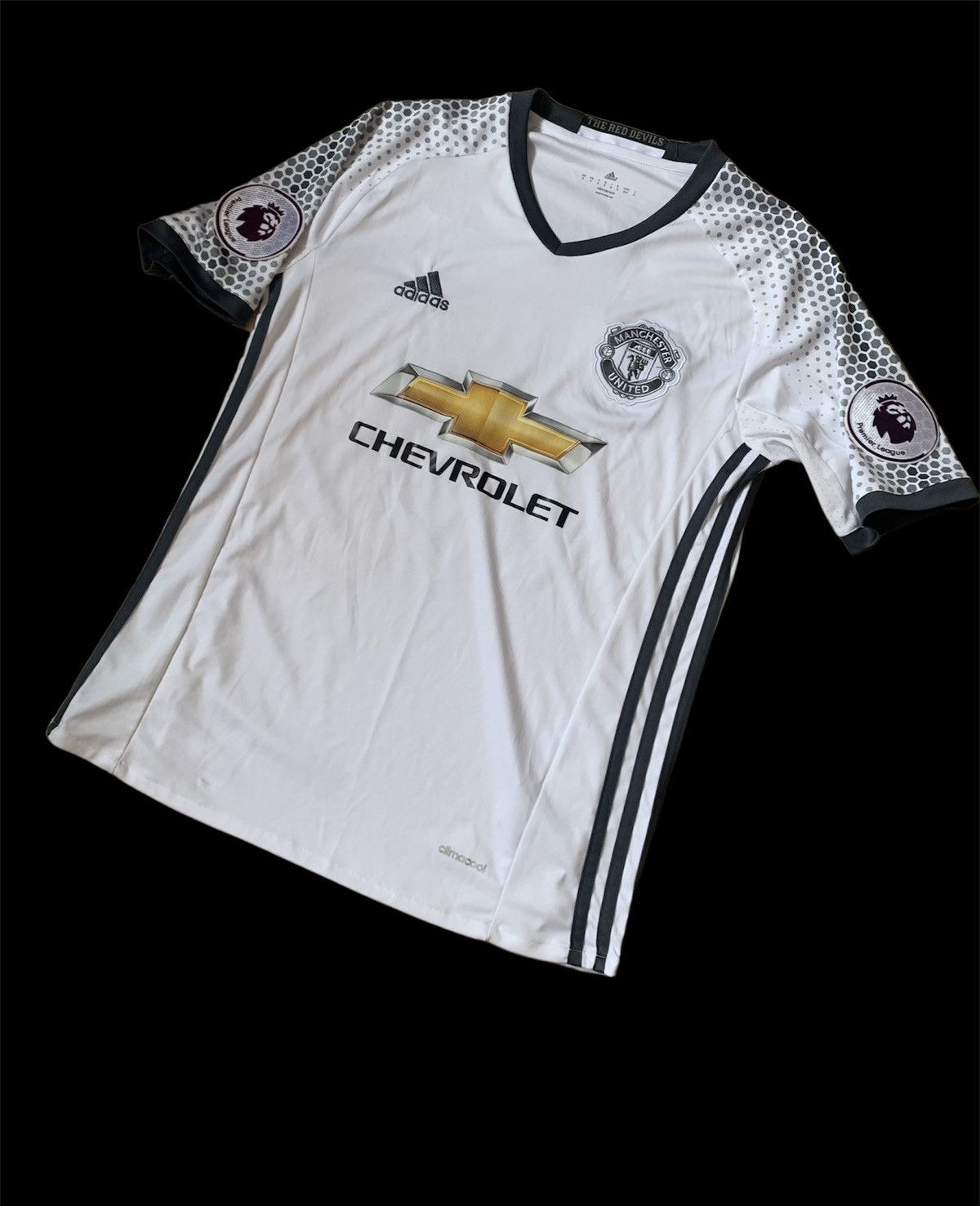 Adidas #6 Pogba Adidas Manchester United soccer jersey white Size US S / EU 44-46 / 1 - 3 Thumbnail