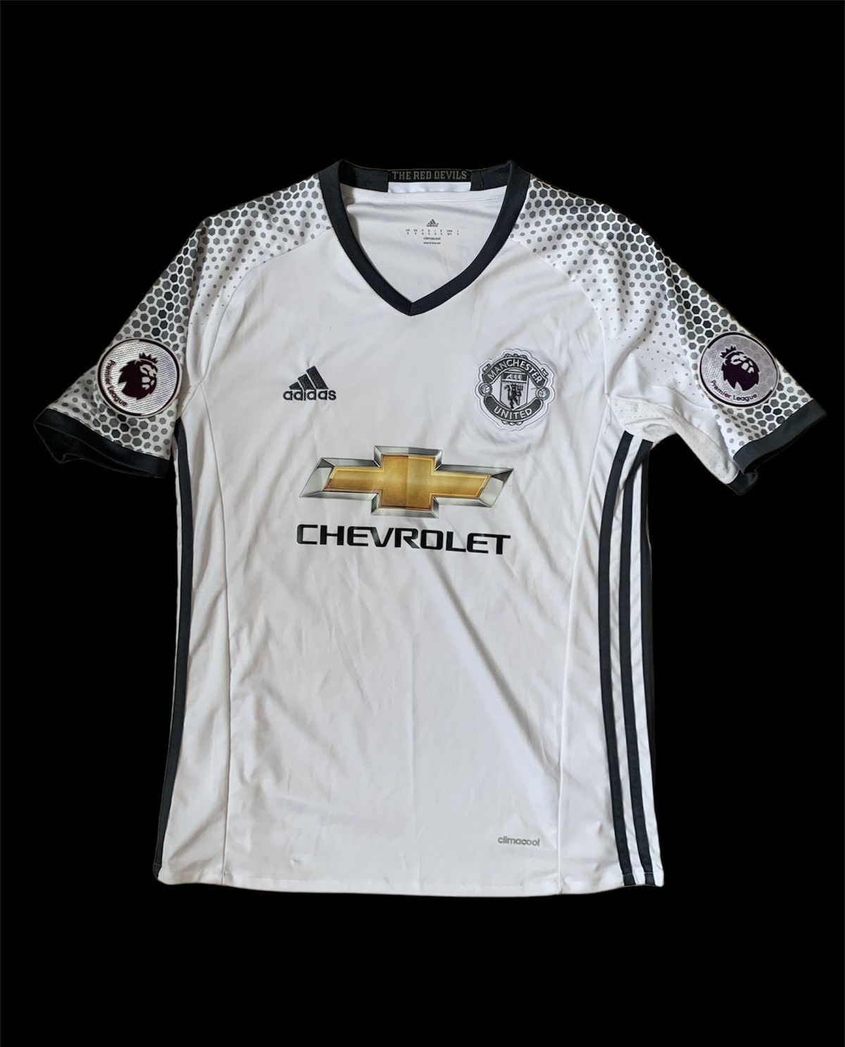 Adidas #6 Pogba Adidas Manchester United soccer jersey white Size US S / EU 44-46 / 1 - 2 Thumbnail