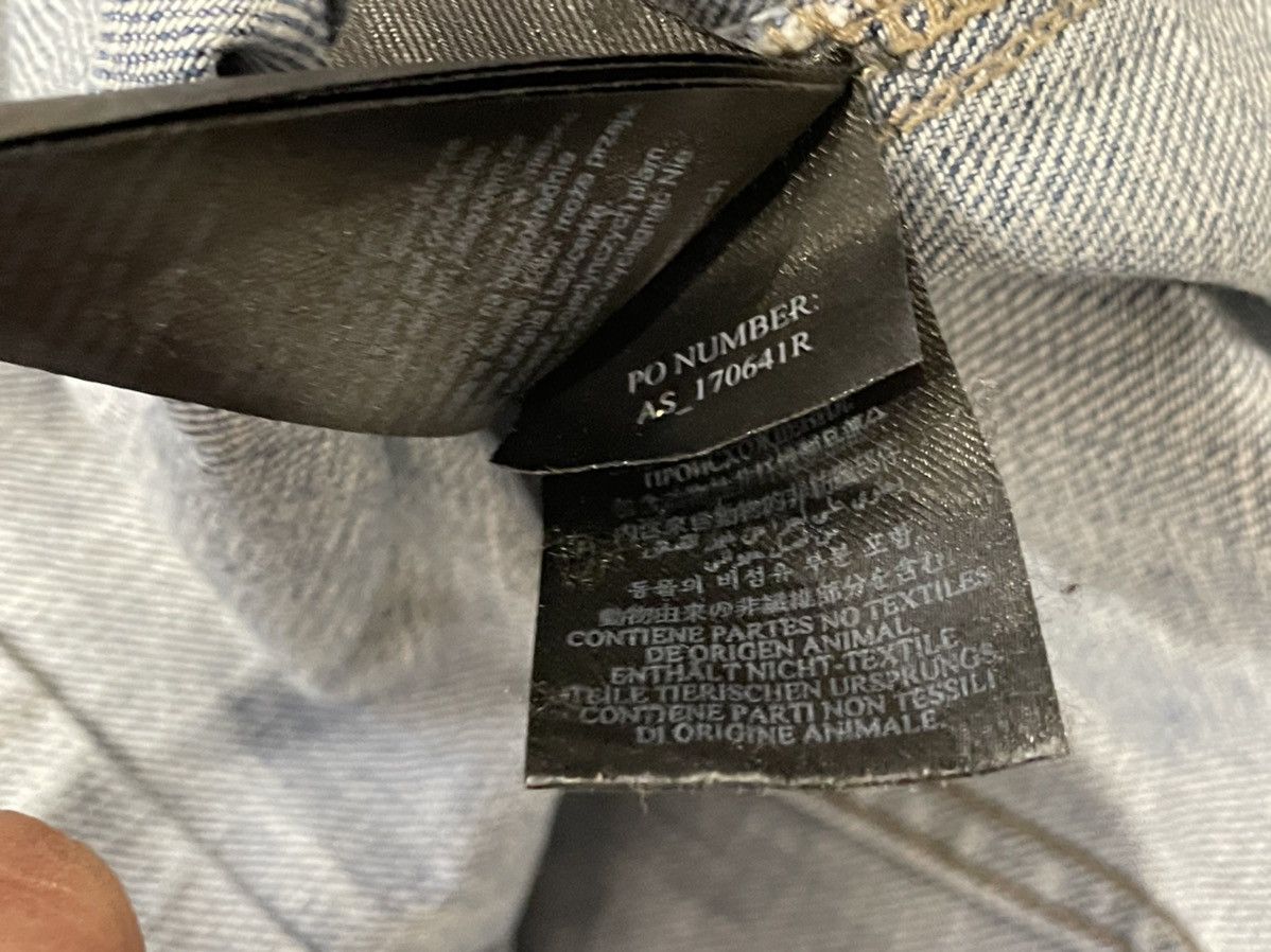 DISTRESSED DENIM ALLSAINTS Y2K JEANS JACKET BOMBER JAPAN