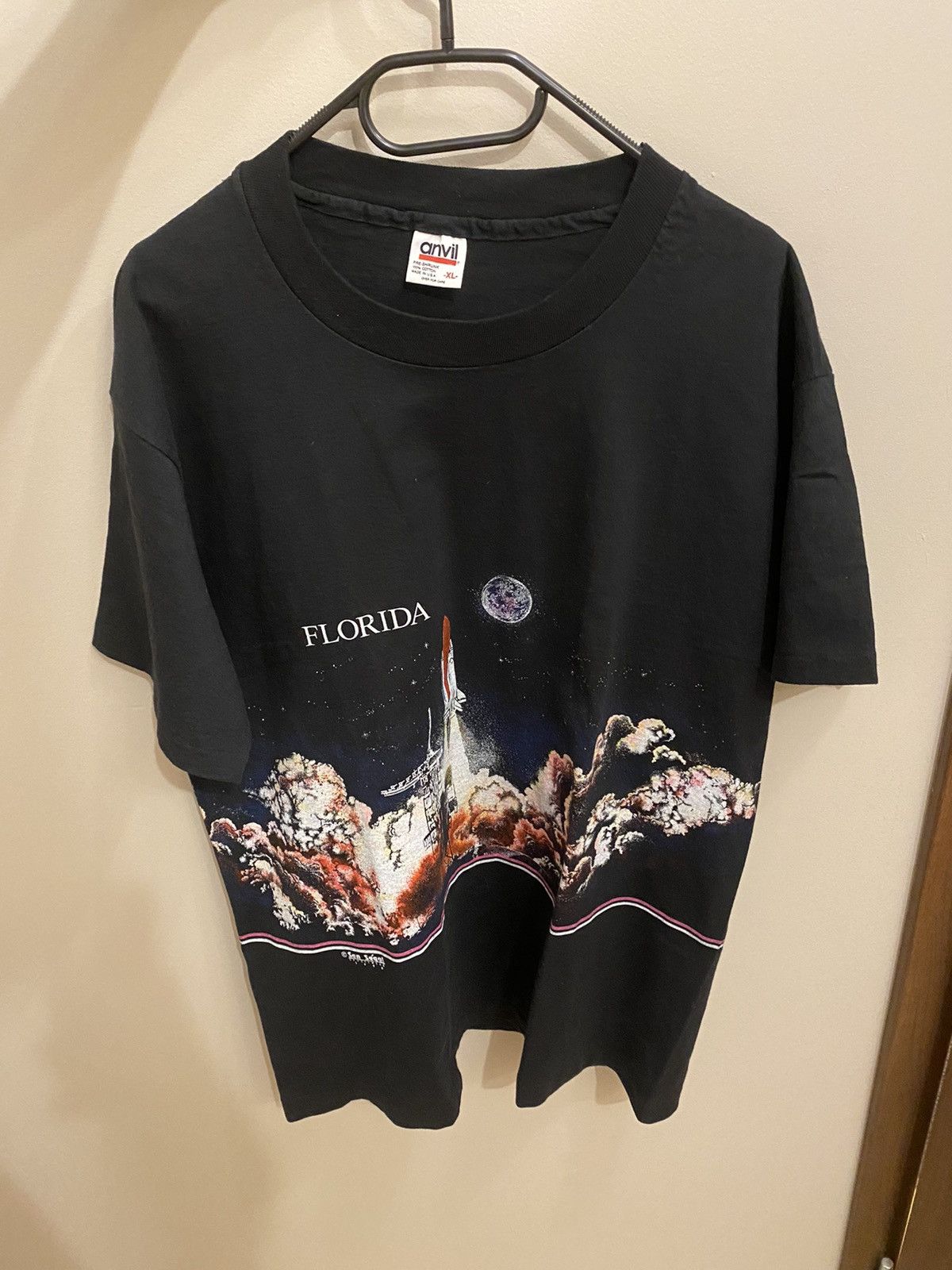 NASA × Vintage San segal sportswear rocket florida Vintage tee 90s Size US L / EU 52-54 / 3 - 1 Thumbnail