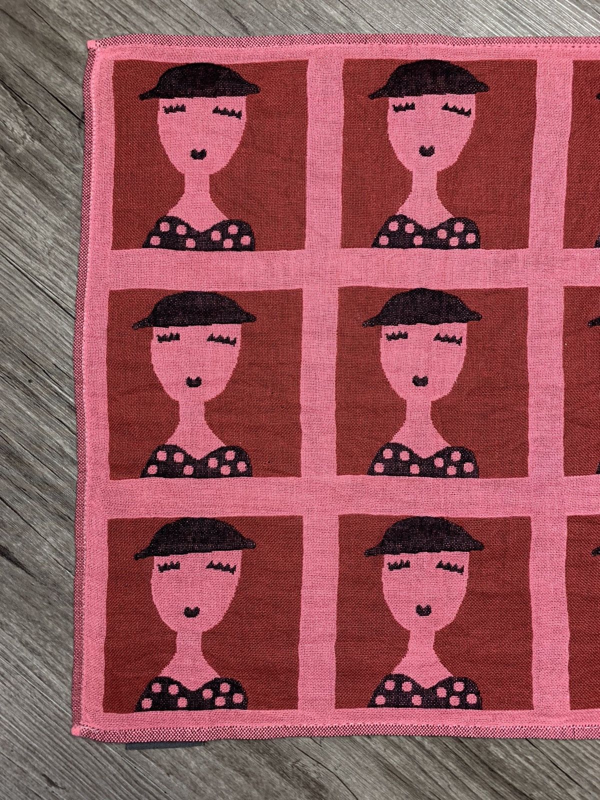 Japanese Brand Atsuko Matano Handkerchief Neckerchief Pocketsquares Size ONE SIZE - 3 Thumbnail