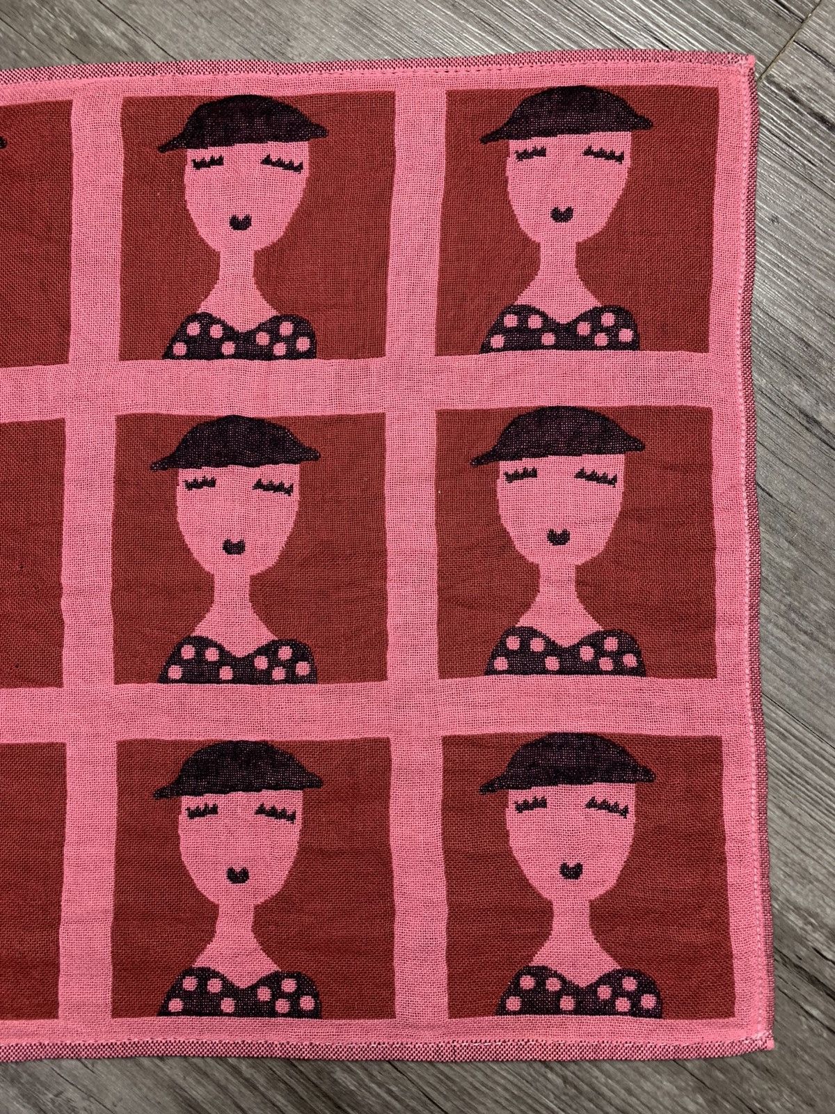 Japanese Brand Atsuko Matano Handkerchief Neckerchief Pocketsquares Size ONE SIZE - 2 Thumbnail