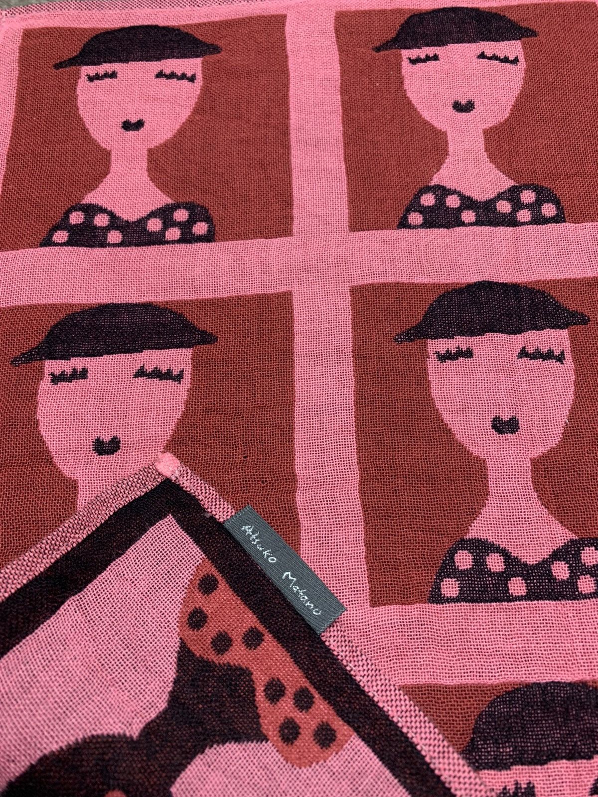Japanese Brand Atsuko Matano Handkerchief Neckerchief Pocketsquares Size ONE SIZE - 4 Thumbnail