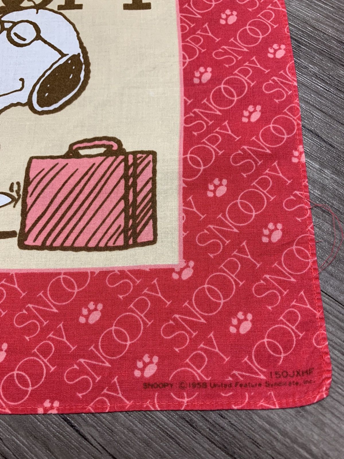 Cartoon Network Peanuts Snoopy Handkerchief Neckerchief Pocketsquares Size ONE SIZE - 4 Thumbnail