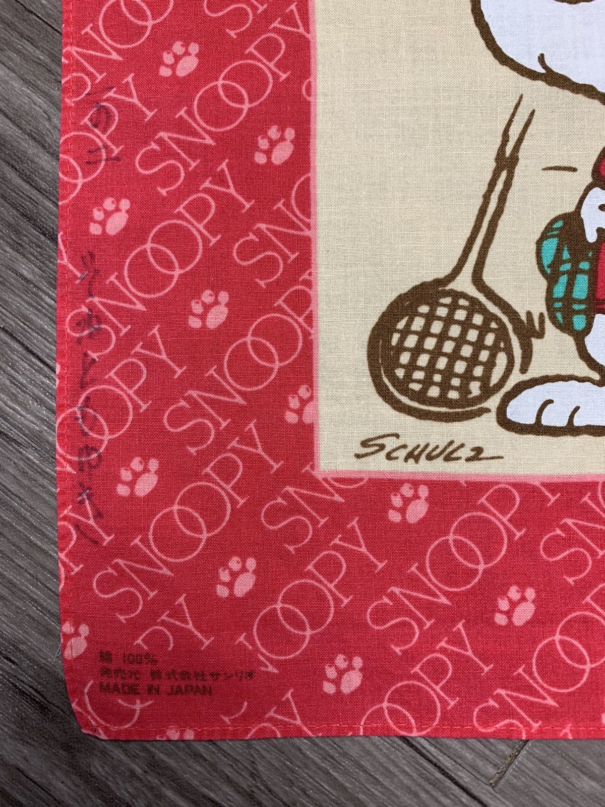 Cartoon Network Peanuts Snoopy Handkerchief Neckerchief Pocketsquares Size ONE SIZE - 2 Thumbnail
