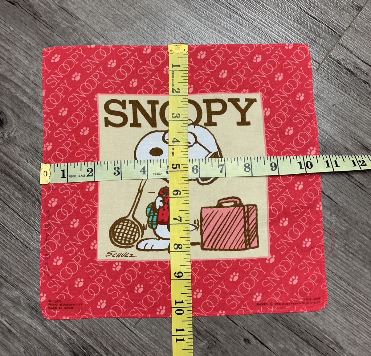 Cartoon Network Peanuts Snoopy Handkerchief Neckerchief Pocketsquares Size ONE SIZE - 5 Thumbnail