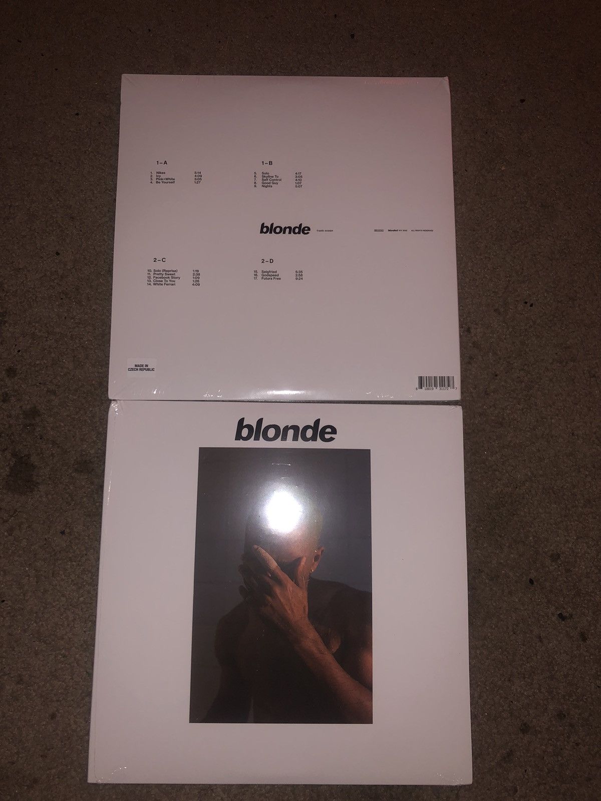 Fashion Frank Ocean - Blonde Vinyl - White Cover - EU Press Import