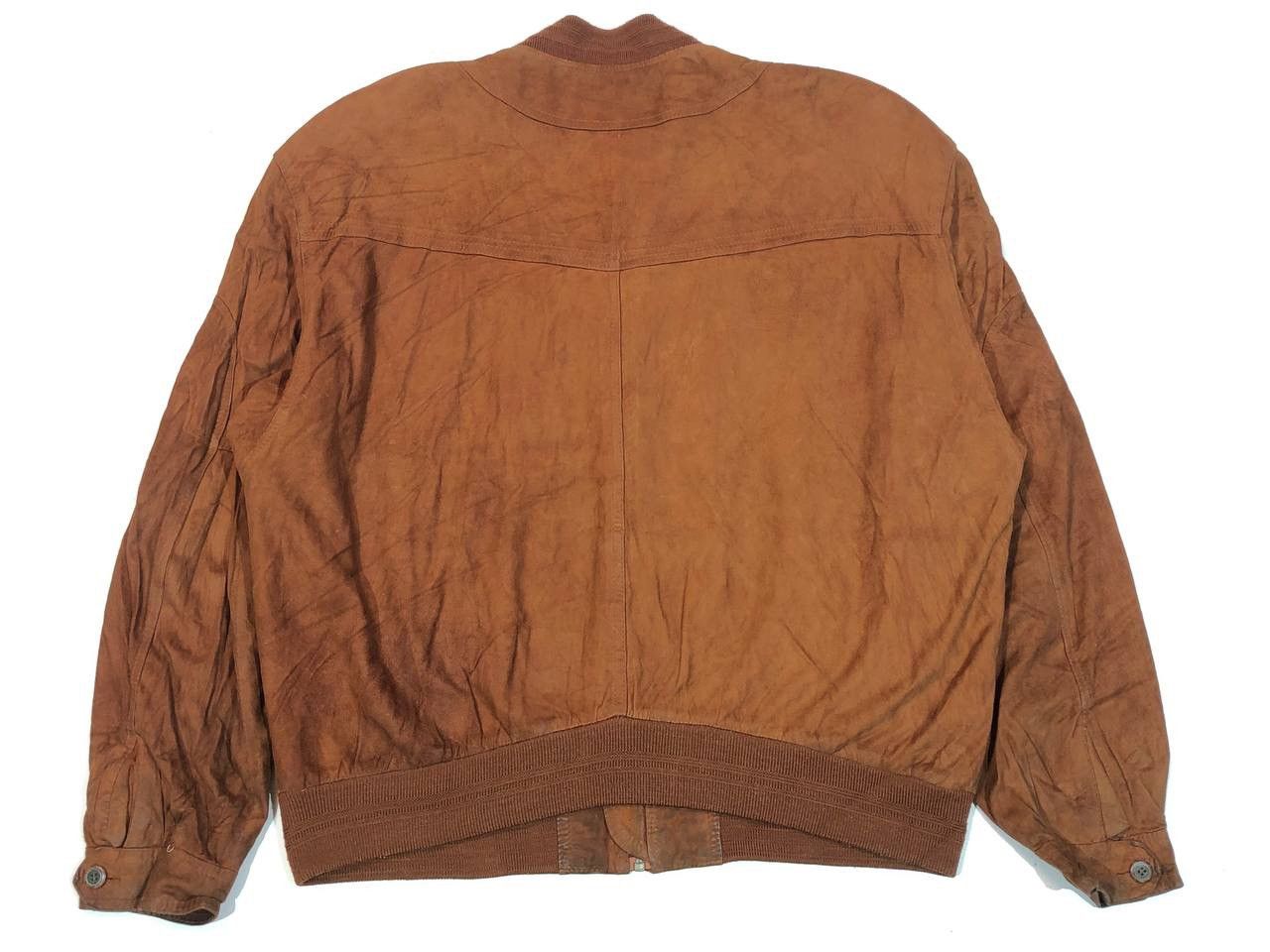 Camel Camel Adventure Leather Bomber Vintage Size US XL / EU 56 / 4 - 7 Thumbnail