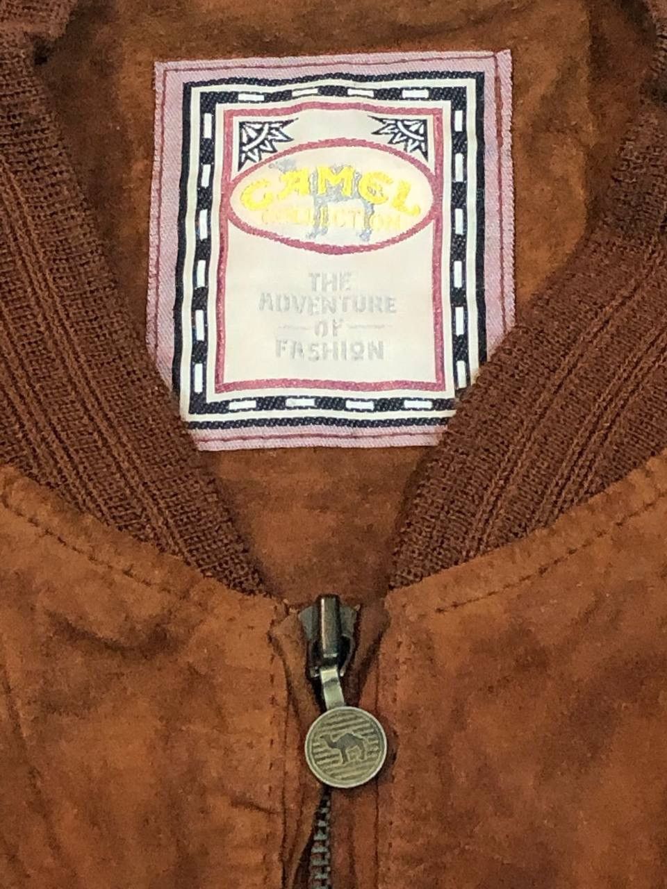 Camel Camel Adventure Leather Bomber Vintage Size US XL / EU 56 / 4 - 8 Thumbnail