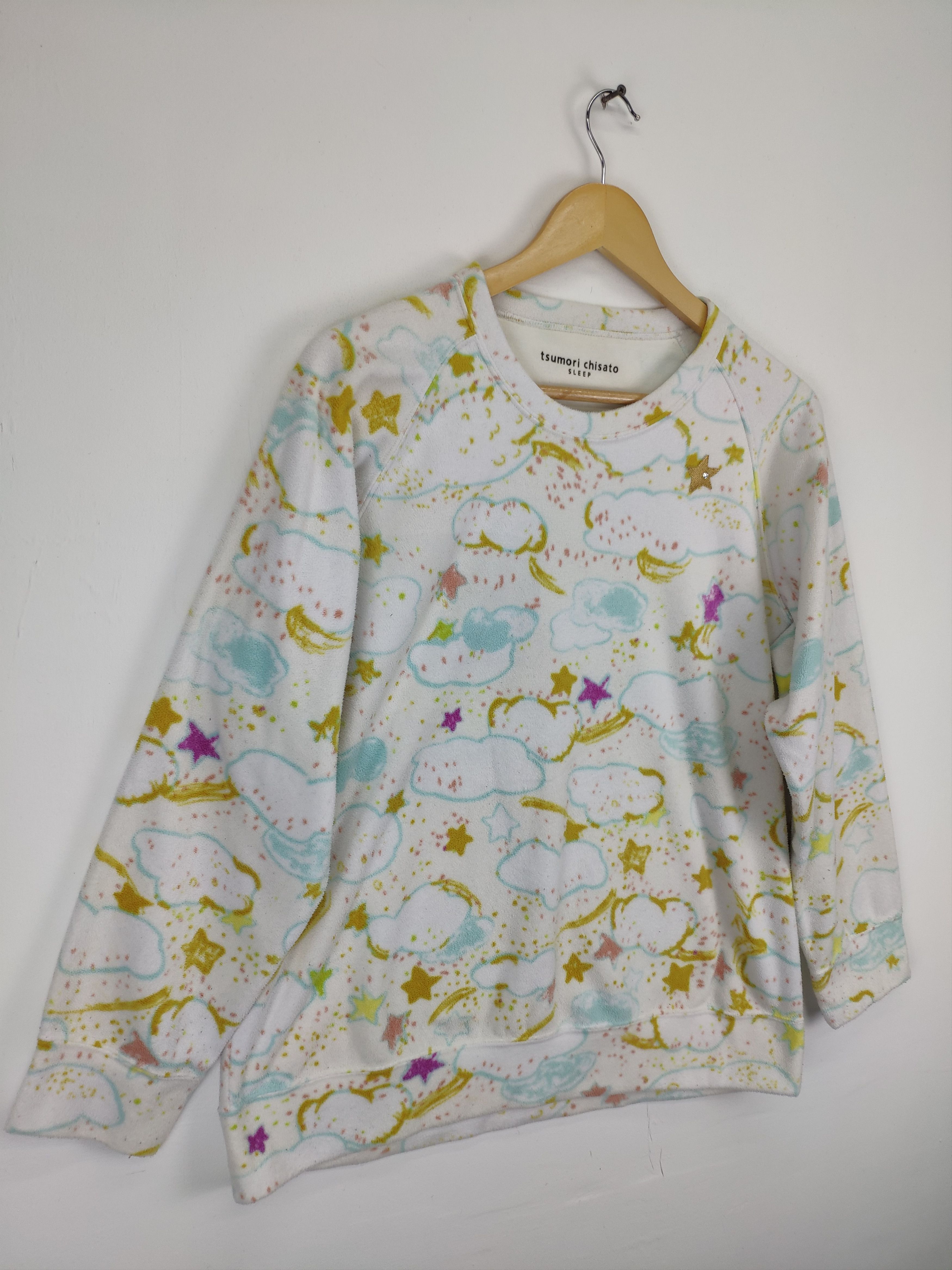 Issey Miyake × Tsumori Chisato Issey Miyake Tsumori Chisato Fleece Nightwear Fullprint Size M / US 6-8 / IT 42-44 - 3 Thumbnail