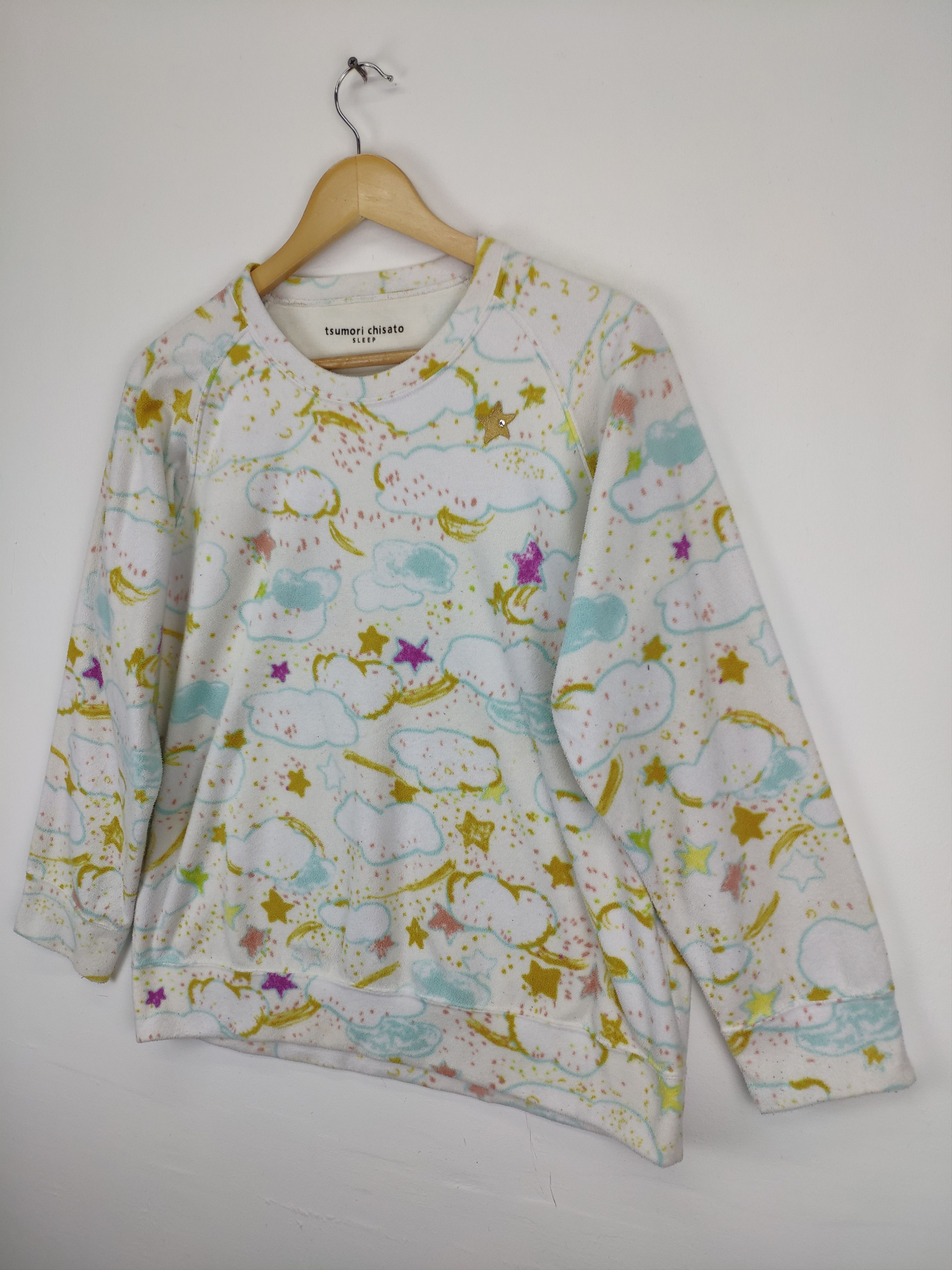 Issey Miyake × Tsumori Chisato Issey Miyake Tsumori Chisato Fleece Nightwear Fullprint Size M / US 6-8 / IT 42-44 - 2 Thumbnail