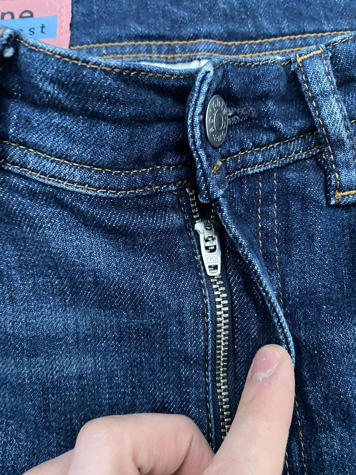 Acne Studios Acne Studios Bia Konst Stockholm Melk Dark Blue AW18 Size 32" / US 10 / IT 46 - 8 Thumbnail