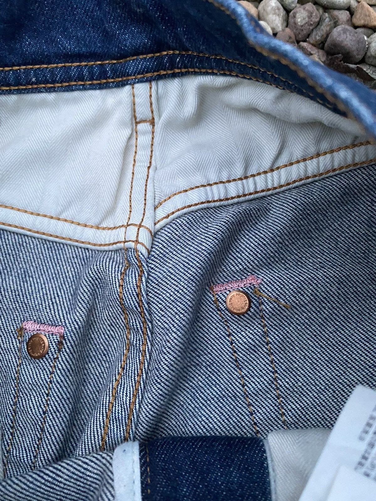 Acne Studios Acne Studios Bia Konst Stockholm Melk Dark Blue AW18 Size 32" / US 10 / IT 46 - 11 Thumbnail