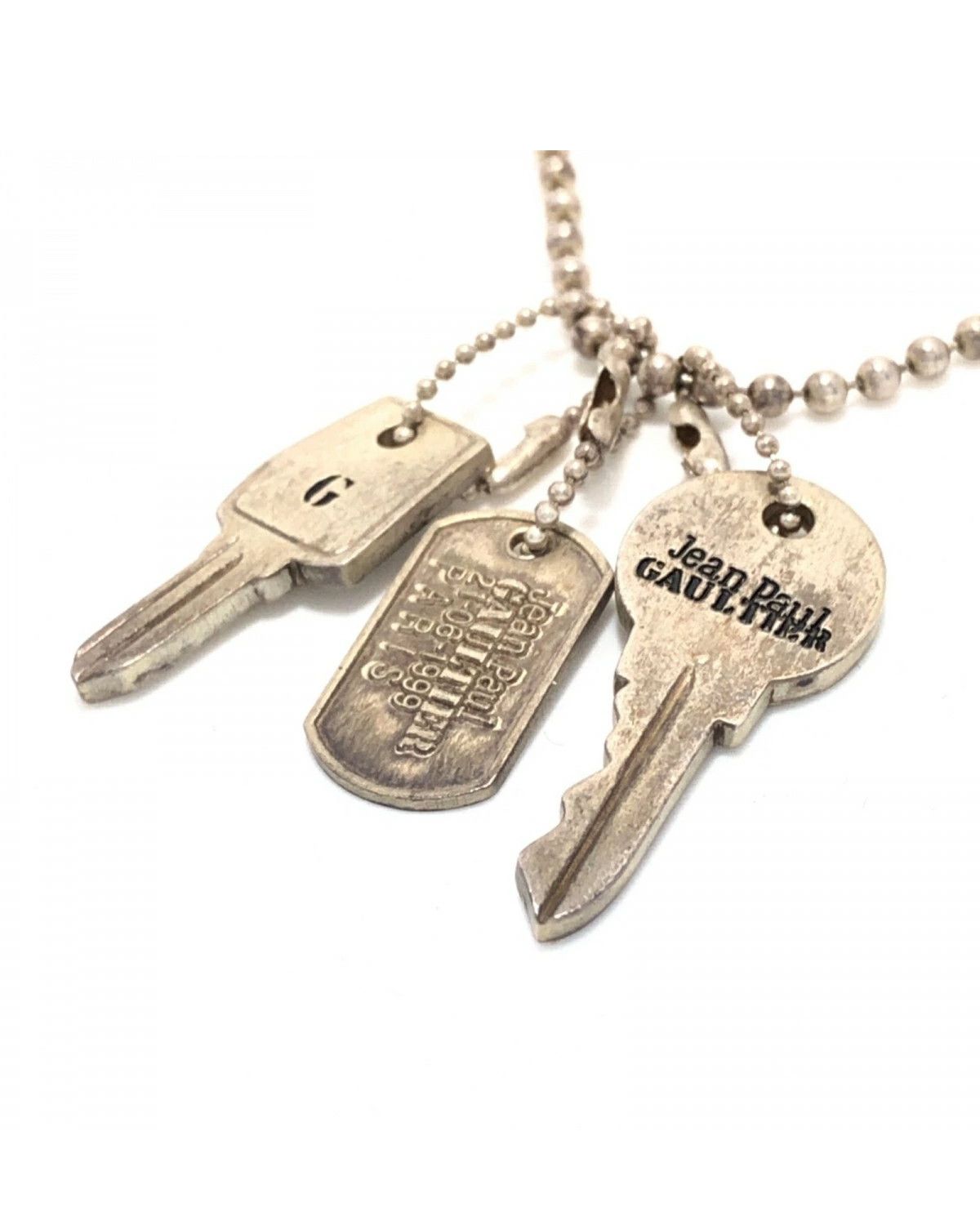 2001 Dog Tag / Key Necklace