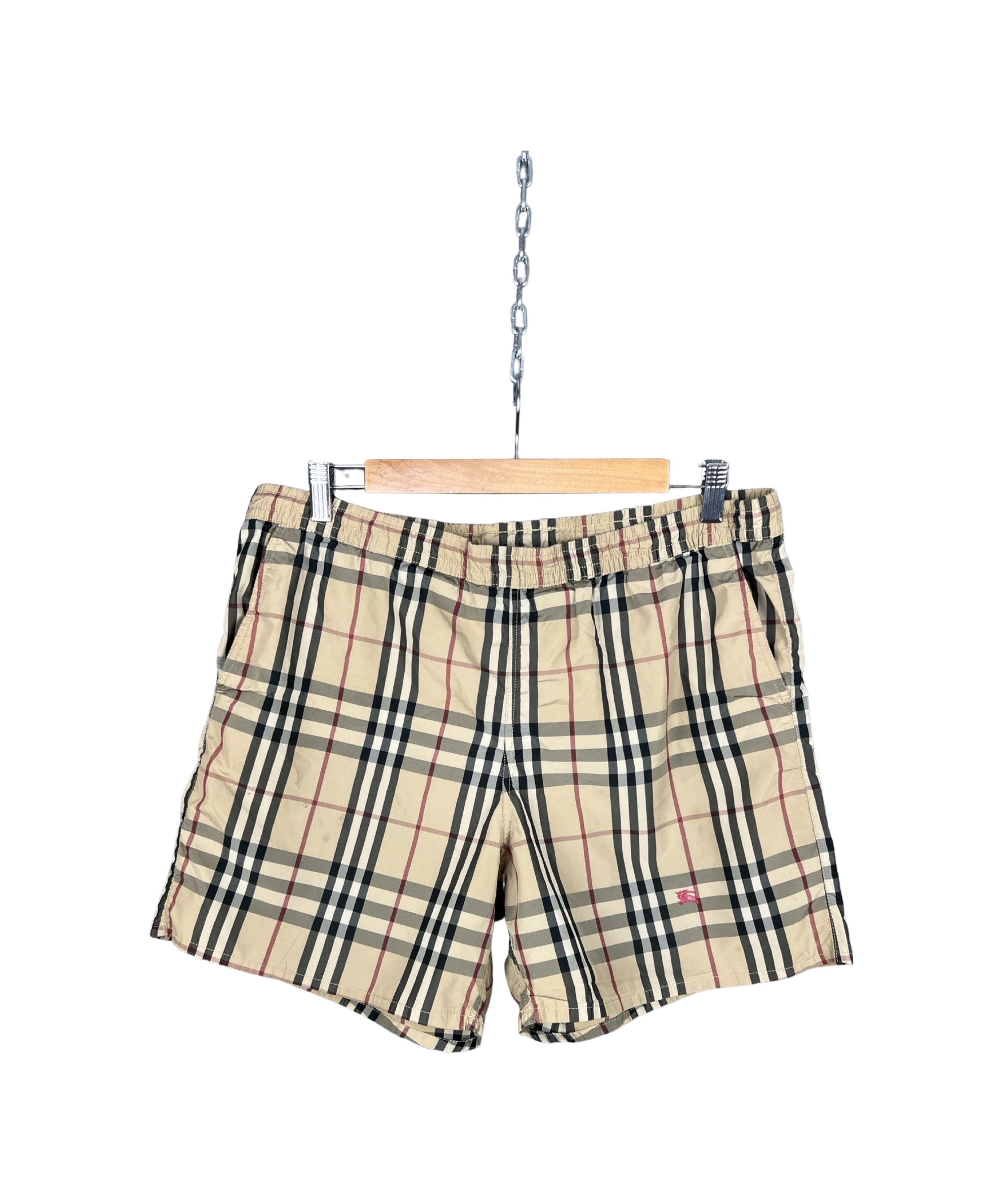 Burberry Vintage Burberry Nova Check Swim Shorts Size 46 Size US 34 / EU 50 - 1 Thumbnail