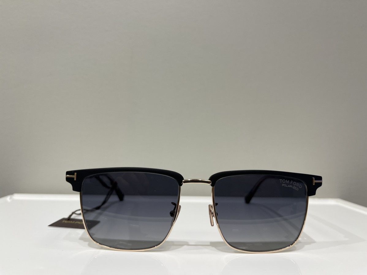 Tom Ford NEW Tom Ford TF997 Hudson Polarized Sunglasses Size ONE SIZE - 1 Thumbnail