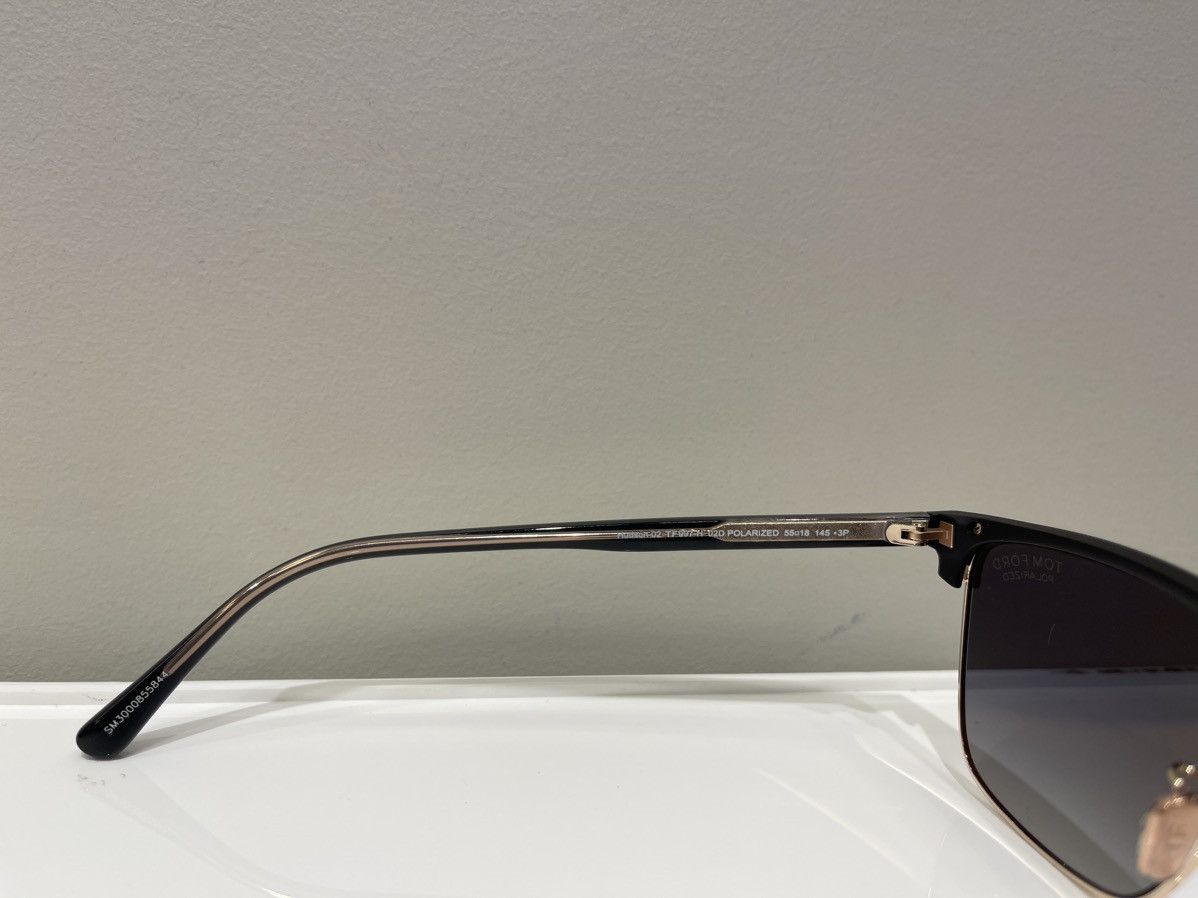 Tom Ford NEW Tom Ford TF997 Hudson Polarized Sunglasses Size ONE SIZE - 4 Thumbnail