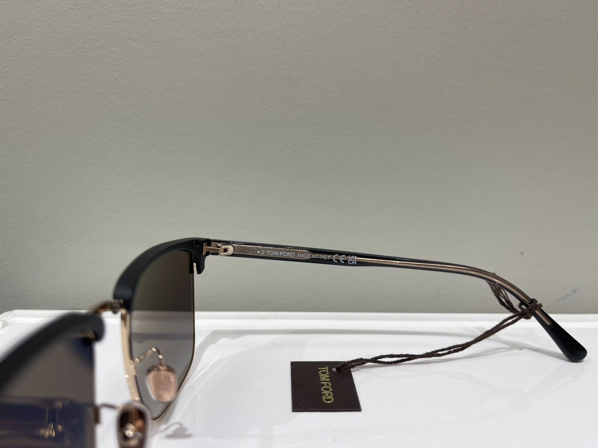 Tom Ford NEW Tom Ford TF997 Hudson Polarized Sunglasses Size ONE SIZE - 3 Thumbnail