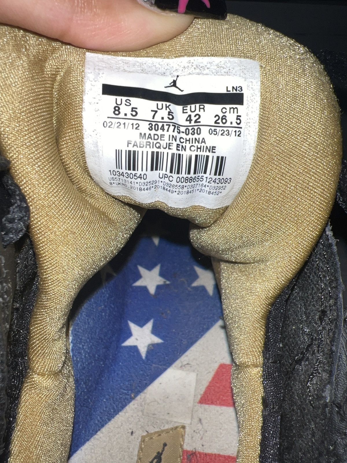 Jordan Brand × Nike Jordan 7 “Golden Moments” Size US 8.5 / EU 41-42 - 5 Thumbnail