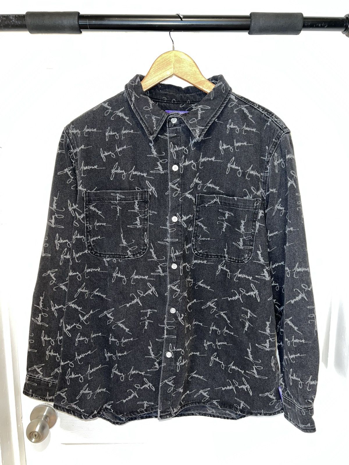 Fucking Awesome Fucking Awesome Script Button Up Shirt Size US M / EU 48-50 / 2 - 1 Thumbnail