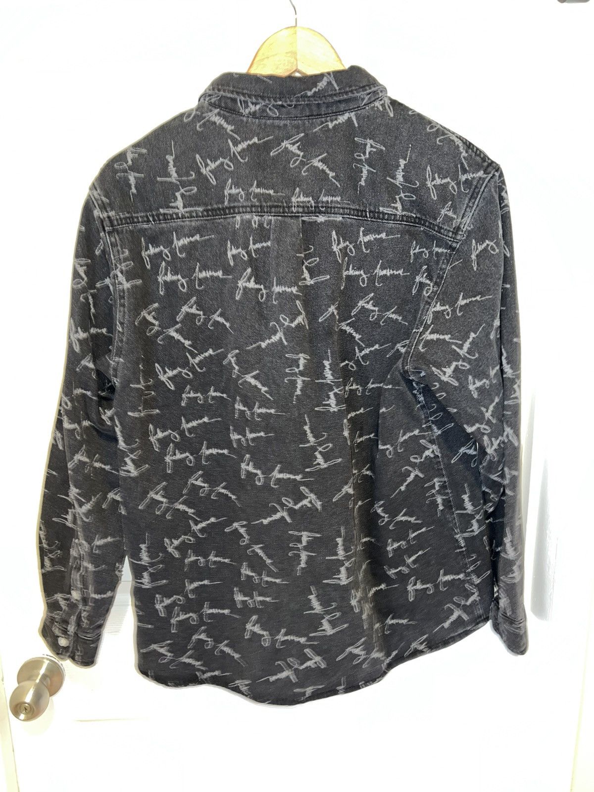 Fucking Awesome Fucking Awesome Script Button Up Shirt Size US M / EU 48-50 / 2 - 4 Thumbnail