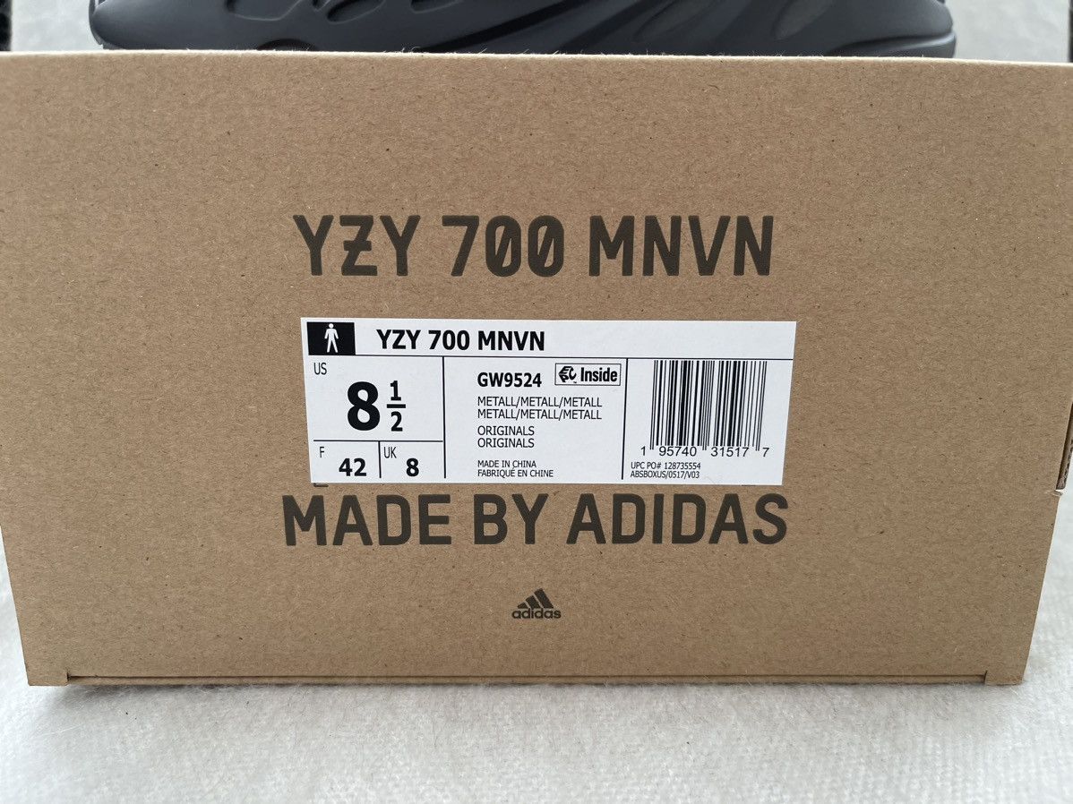 Adidas × Kanye West Adidas Yeezy 700 MNVN ‘METALLIC’ Size US 8.5 / EU 41-42 - 15 Thumbnail