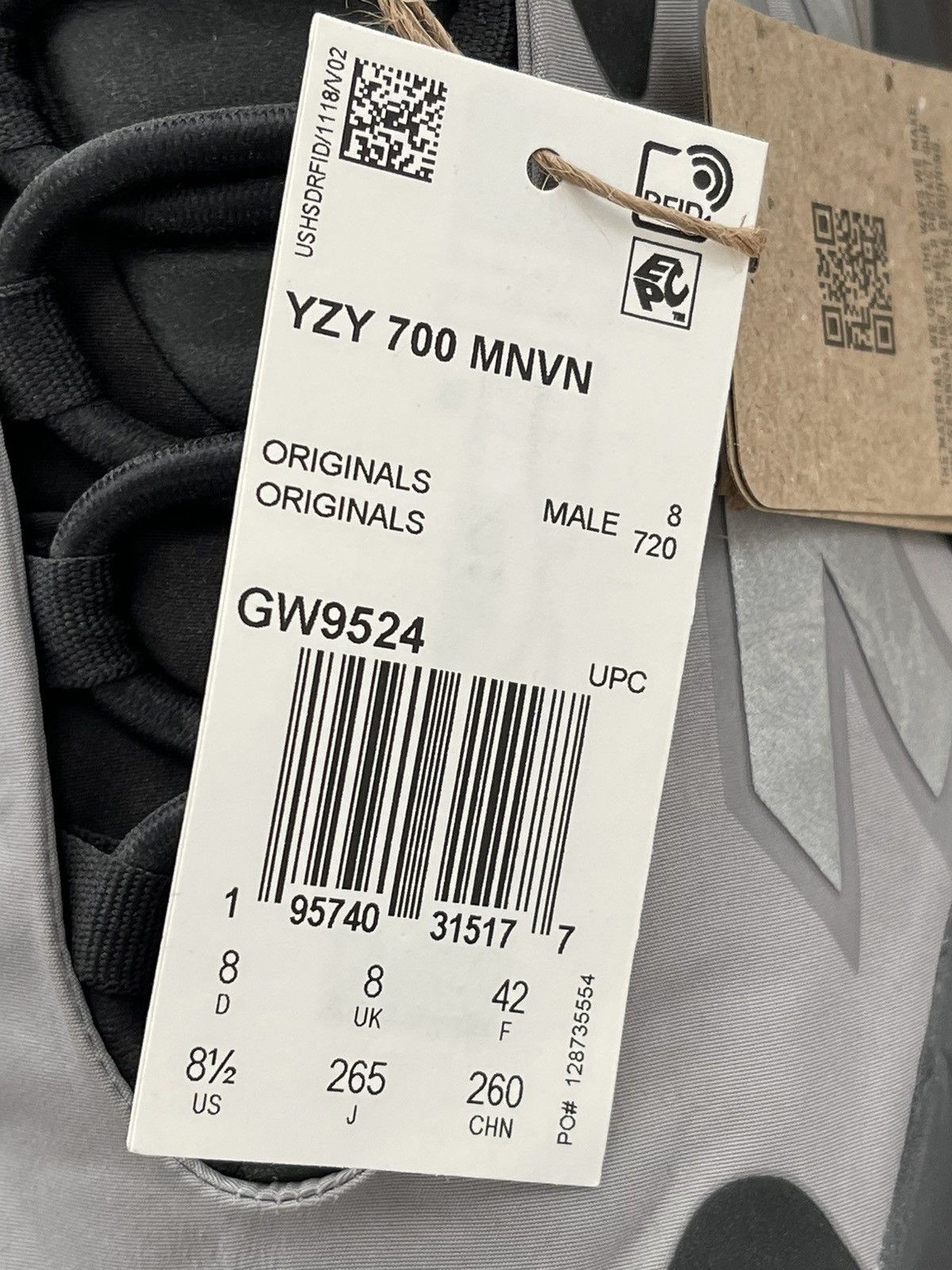 Adidas × Kanye West Adidas Yeezy 700 MNVN ‘METALLIC’ Size US 8.5 / EU 41-42 - 13 Thumbnail