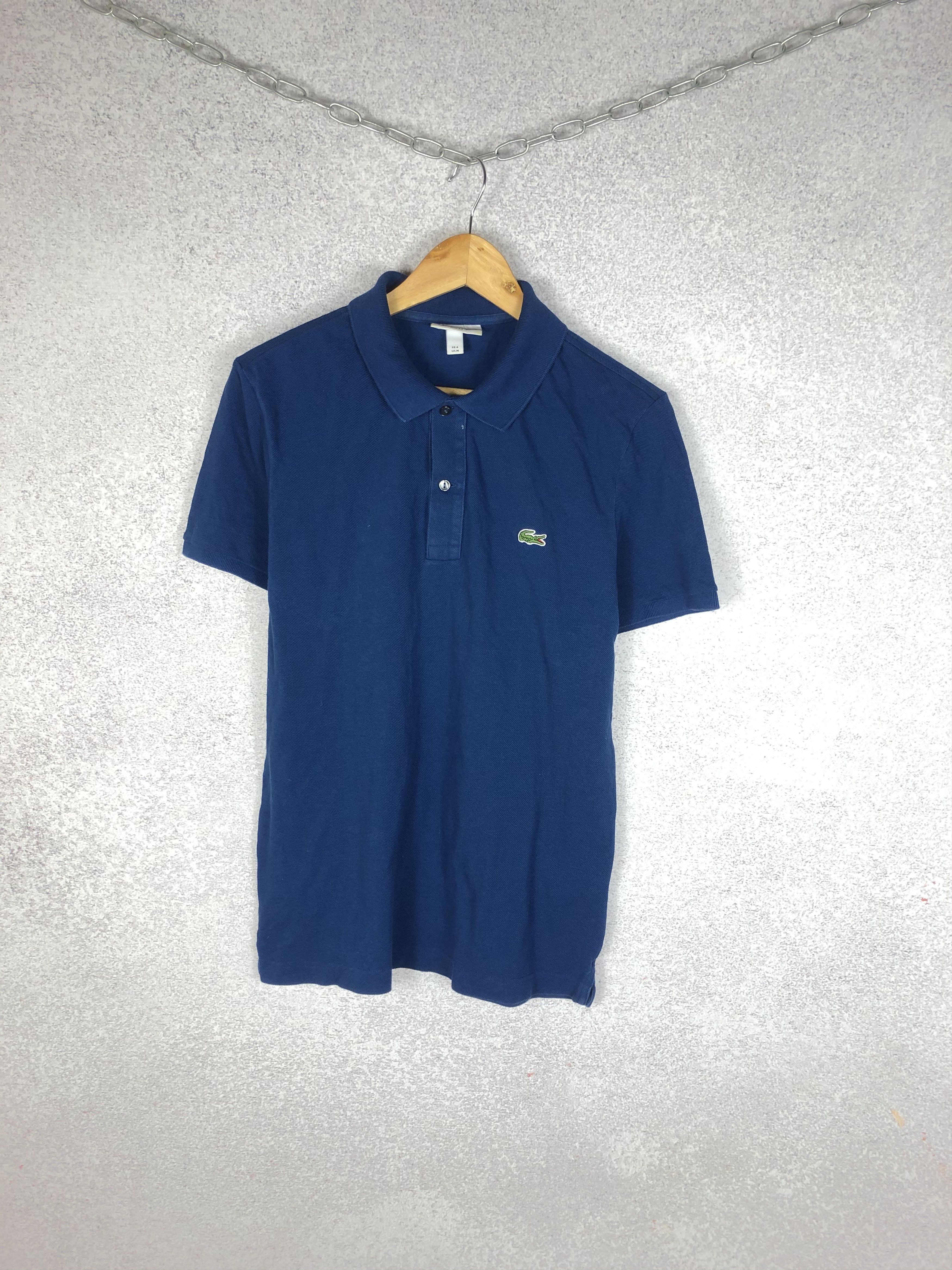 Lacoste Lacoste Blue Polo Shirt slim fit Size US M / EU 48-50 / 2 - 2 Thumbnail