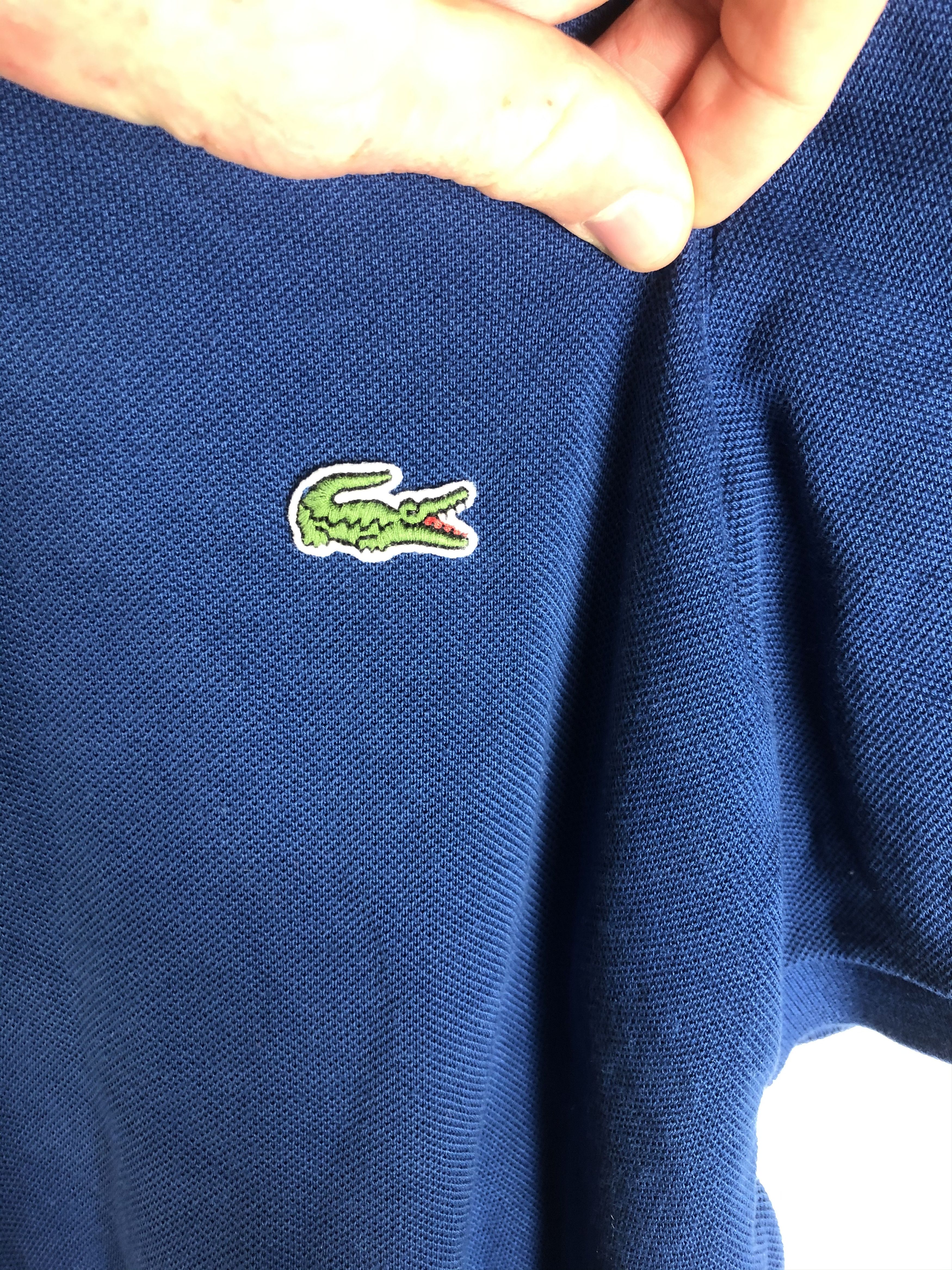 Lacoste Lacoste Blue Polo Shirt slim fit Size US M / EU 48-50 / 2 - 3 Thumbnail