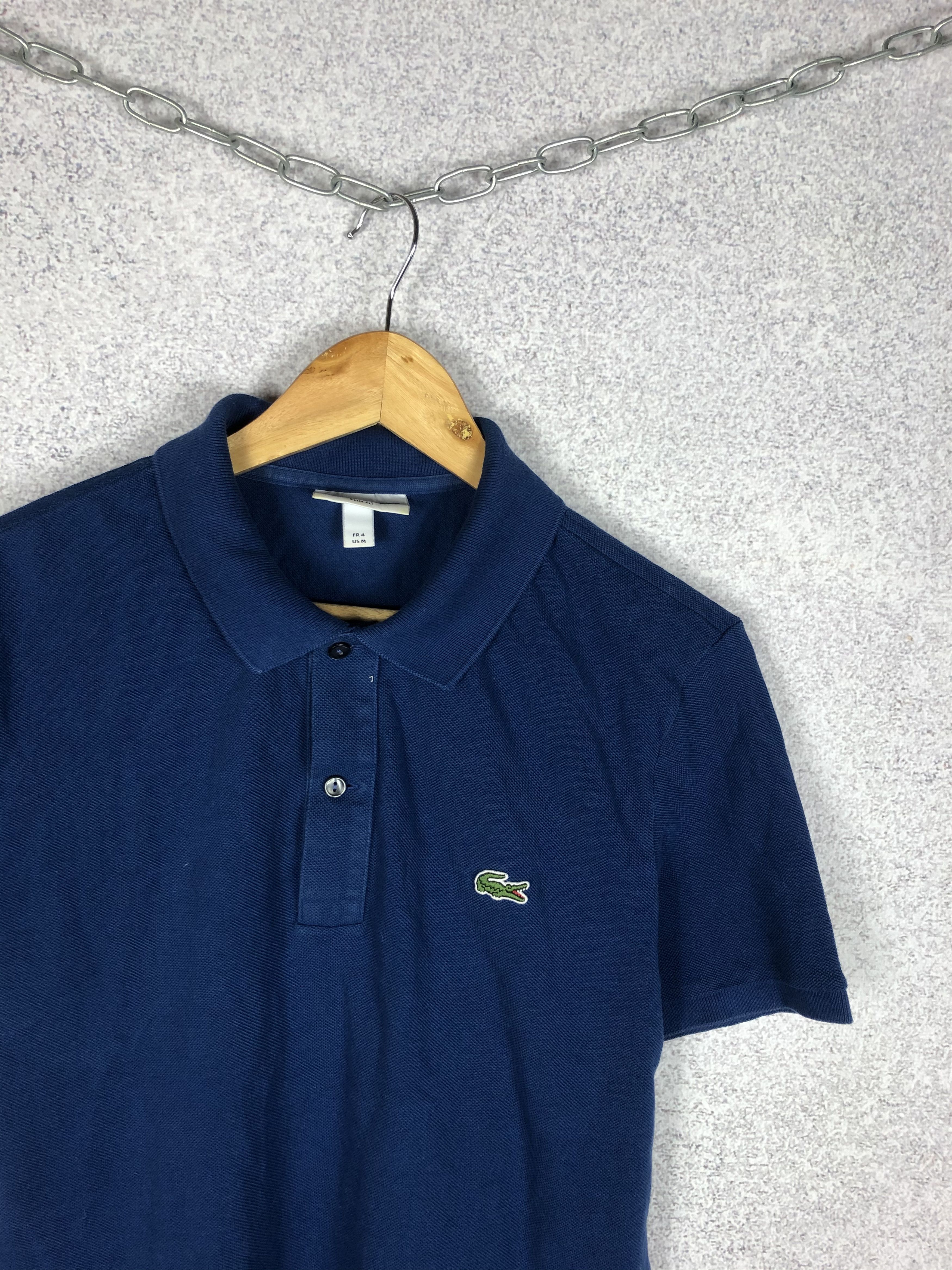 Lacoste Lacoste Blue Polo Shirt slim fit Size US M / EU 48-50 / 2 - 1 Thumbnail