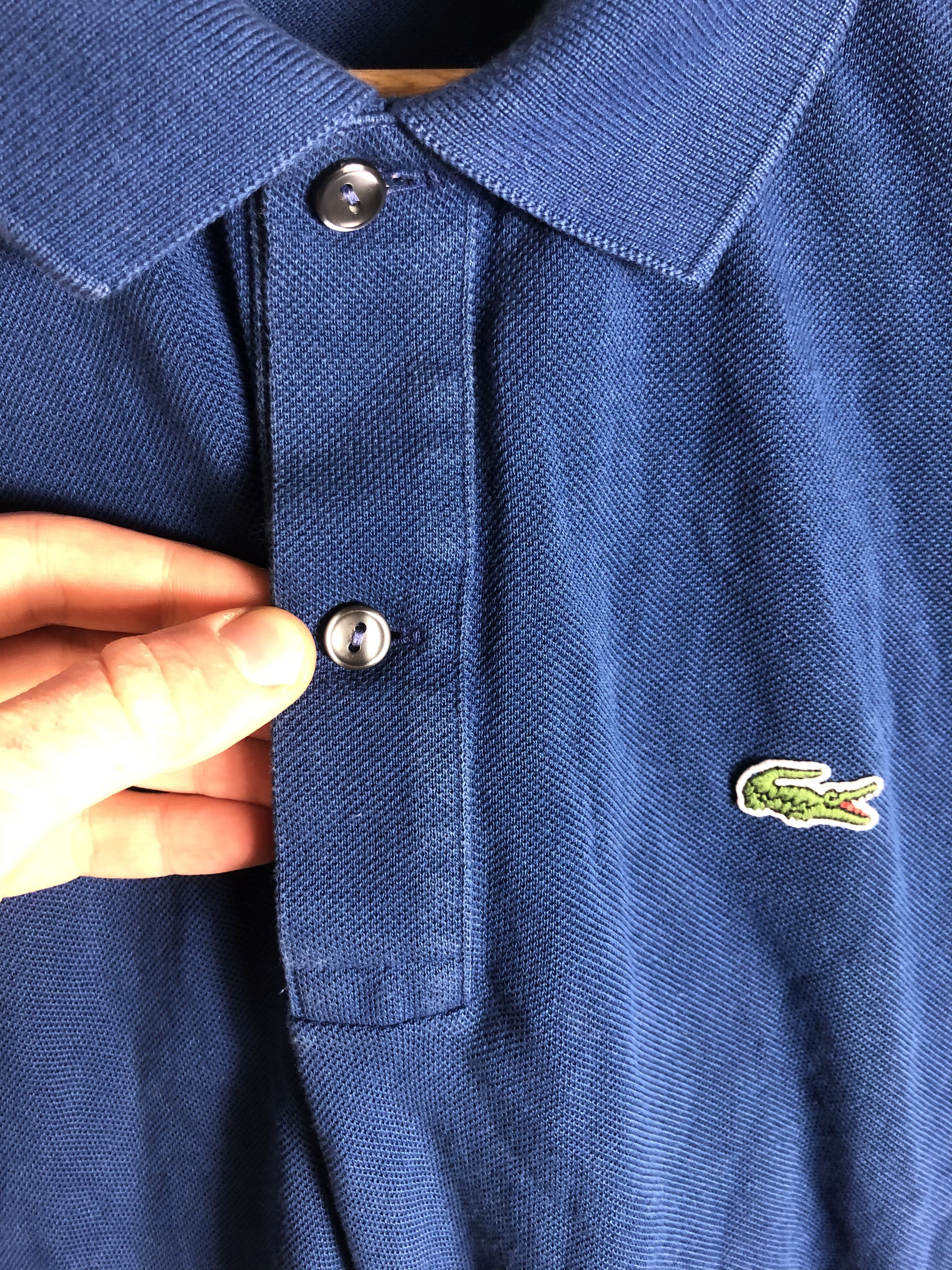 Lacoste Lacoste Blue Polo Shirt slim fit Size US M / EU 48-50 / 2 - 4 Thumbnail