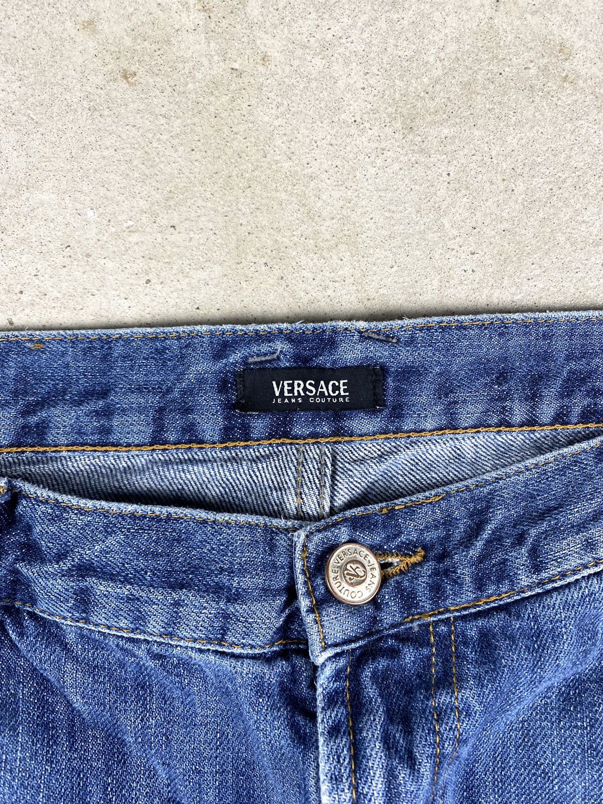 Versace Y2K Vintage Archive Versace Jeans Denim Pants Hype Size US 34 / EU 50 - 9 Thumbnail