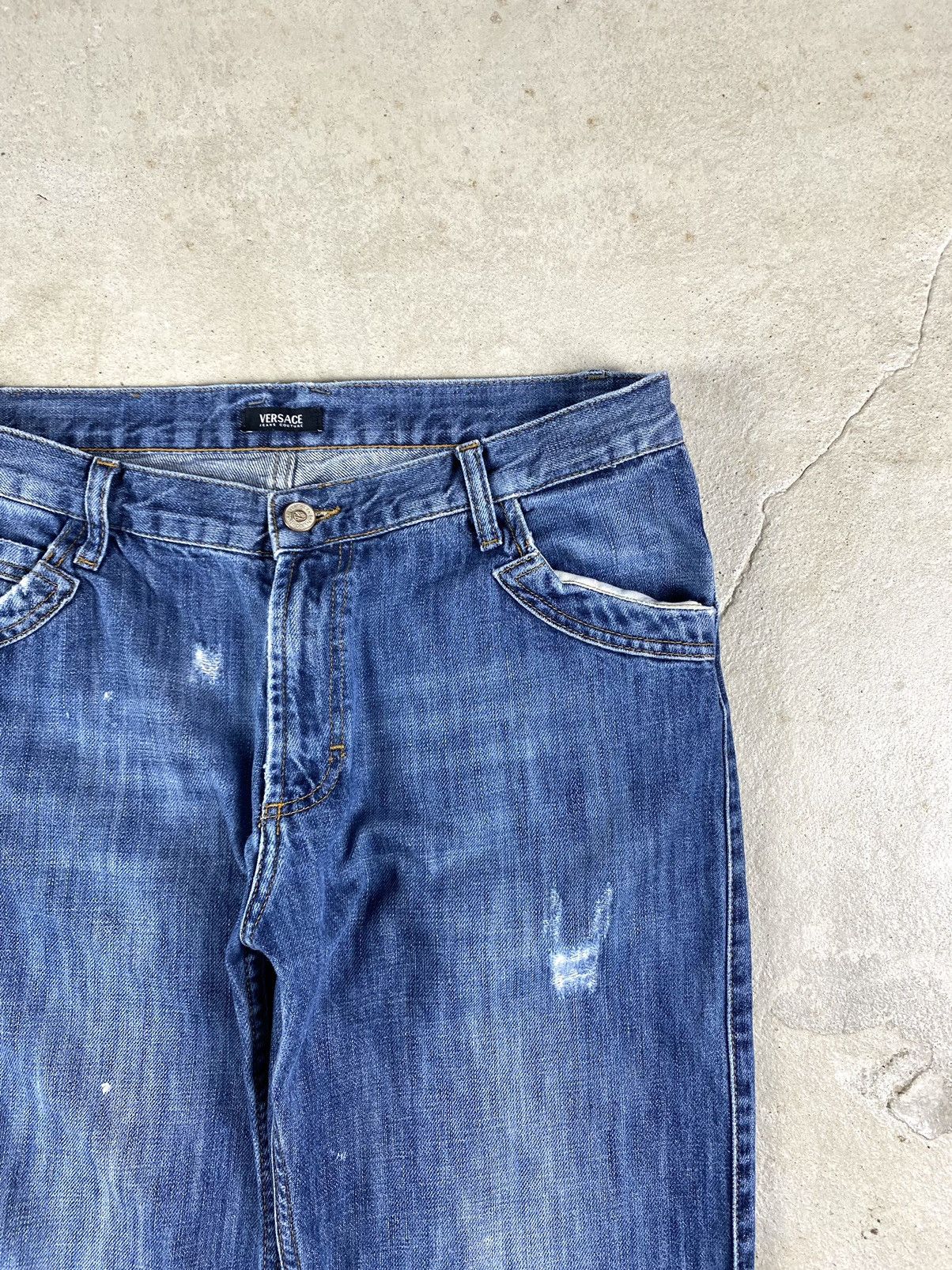 Versace Y2K Vintage Archive Versace Jeans Denim Pants Hype Size US 34 / EU 50 - 6 Thumbnail