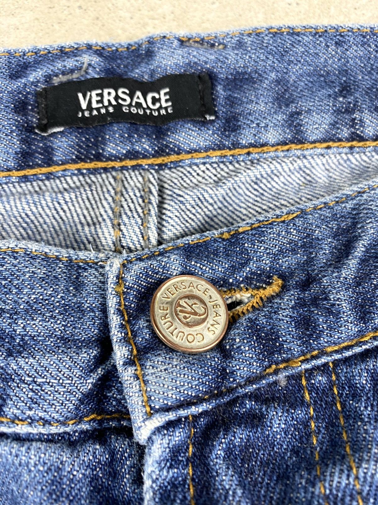 Versace Y2K Vintage Archive Versace Jeans Denim Pants Hype Size US 34 / EU 50 - 8 Thumbnail