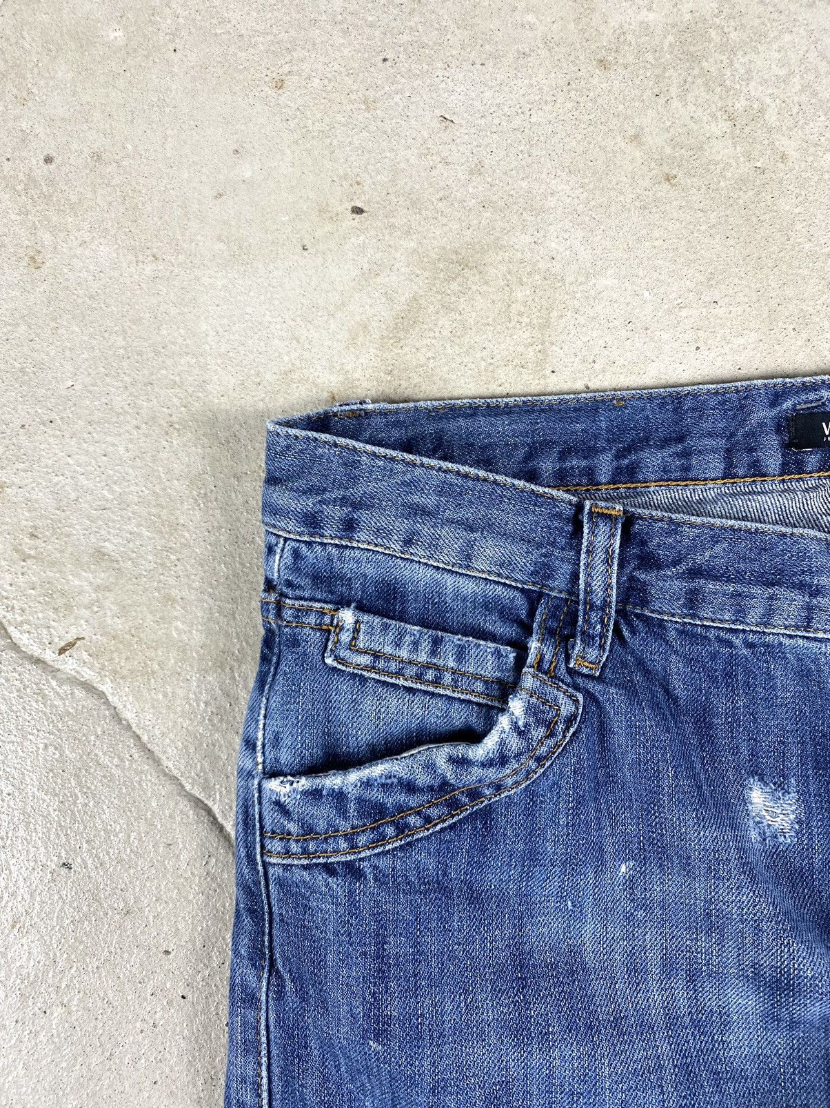 Versace Y2K Vintage Archive Versace Jeans Denim Pants Hype Size US 34 / EU 50 - 5 Thumbnail