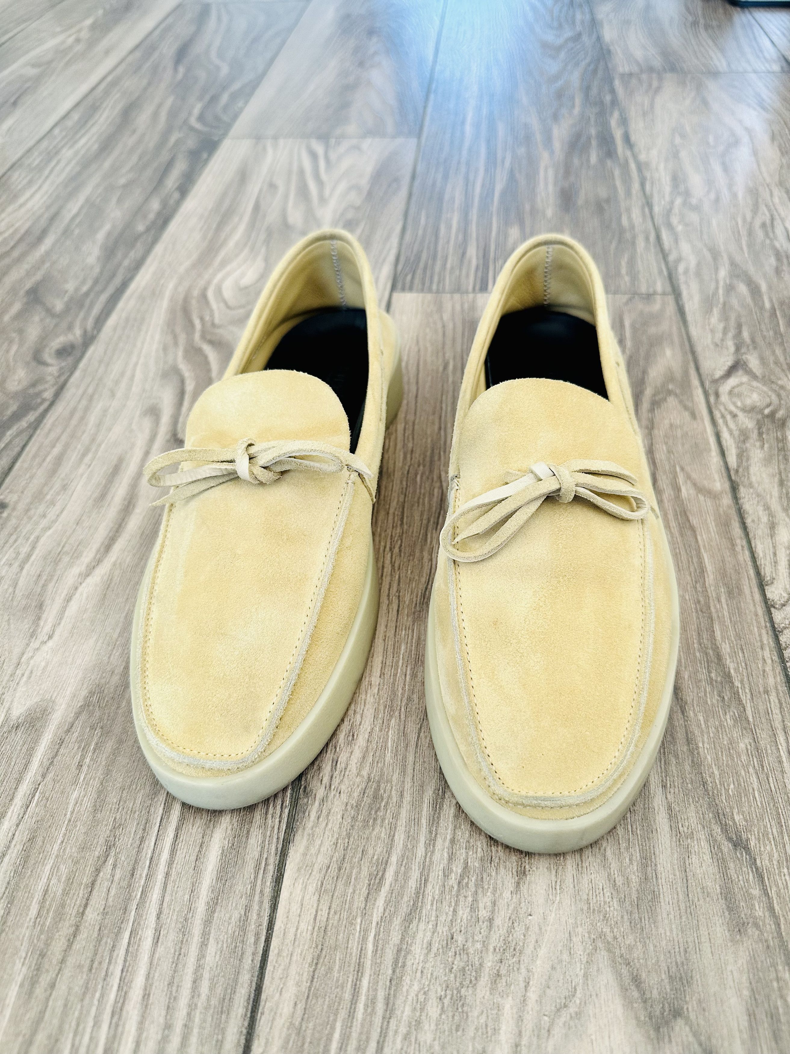 Ermenegildo Zegna × Fear of God FEAR OF GOD x ZEGNA - Suede Driving Loafers / Boat Shoes Size US 9 / EU 42 - 3 Thumbnail