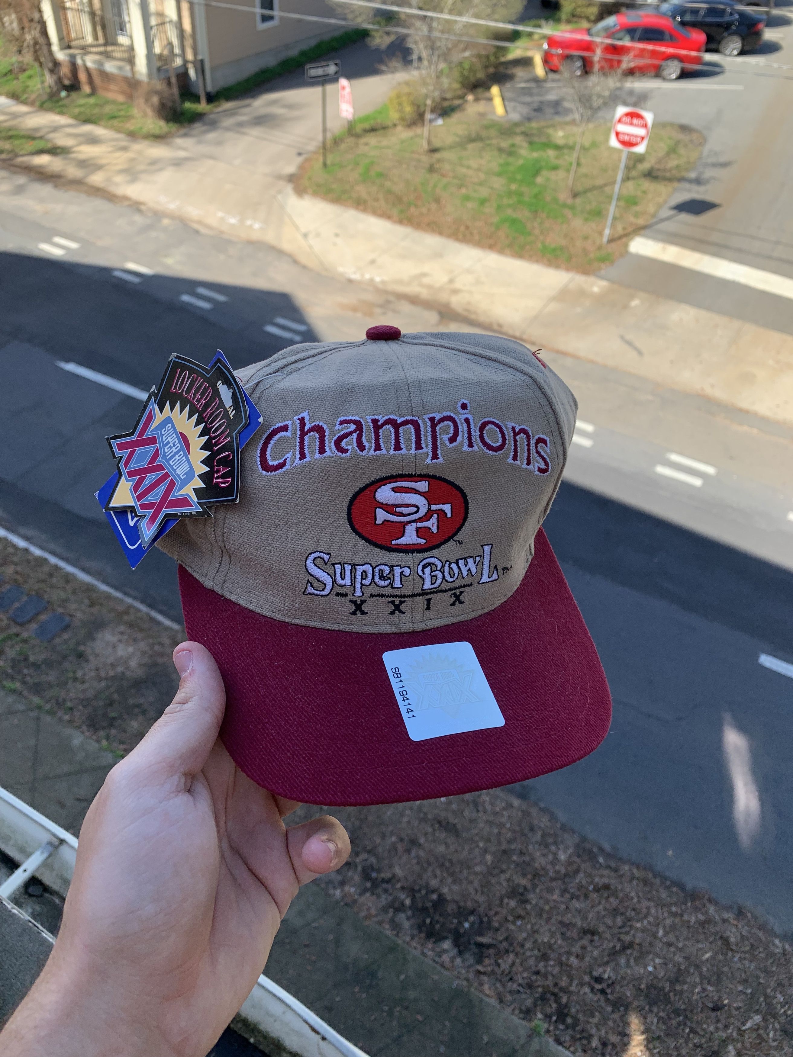 Vintage NFL Super Bowl XXIX Champions San Francisco 49ers Snapback Hat – 