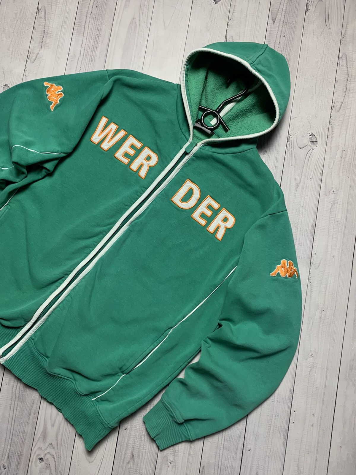 Kappa × Vintage Vintage Bremen Werder soccer track jacket size XL green Size US XL / EU 56 / 4 - 2 Thumbnail
