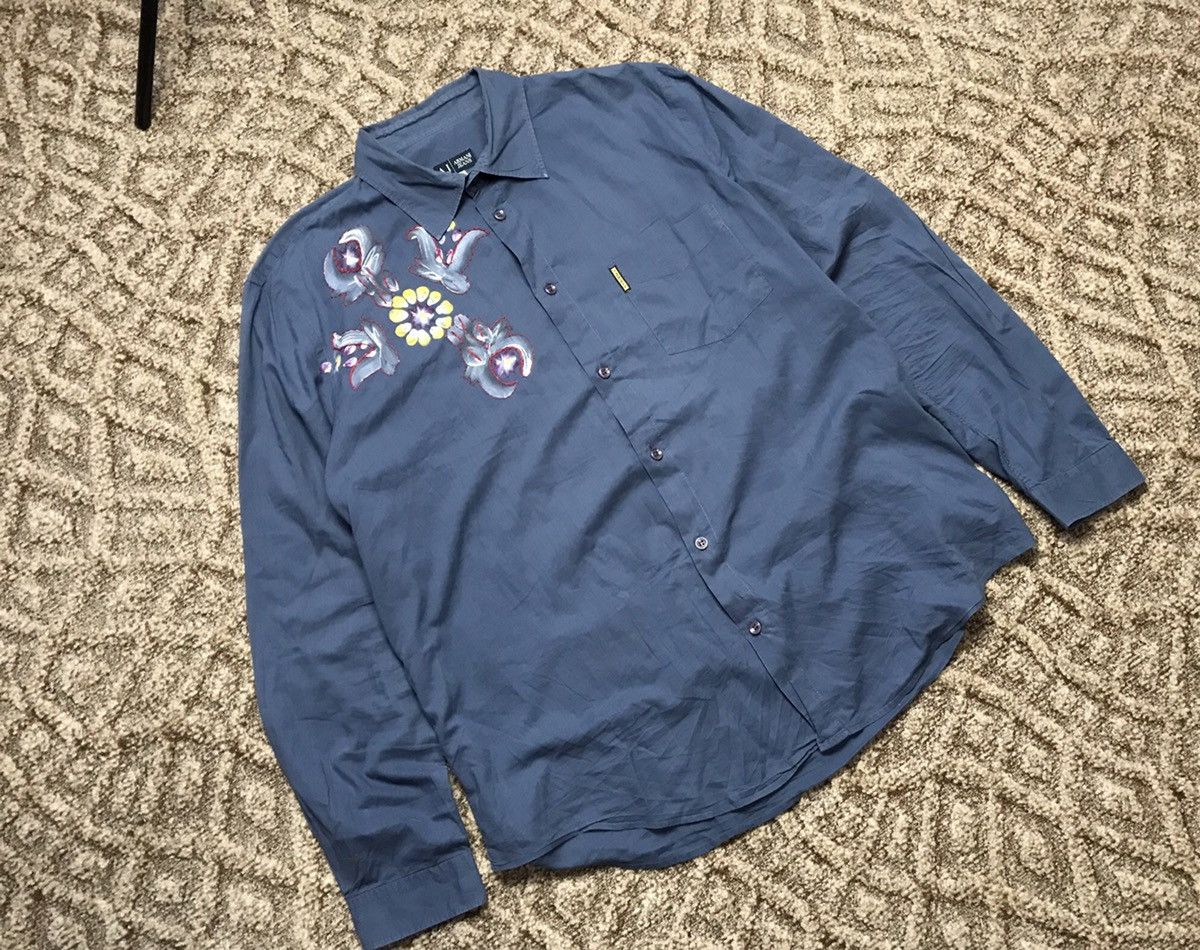 Armani Armani Oversized Vintage printed shirt Size US XXL / EU 58 / 5 - 5 Thumbnail