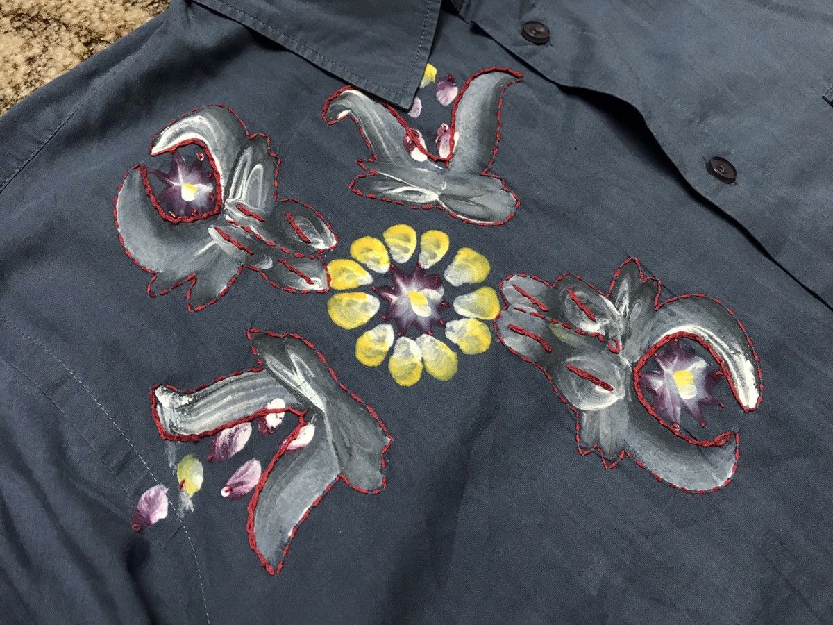 Armani Armani Oversized Vintage printed shirt Size US XXL / EU 58 / 5 - 7 Thumbnail