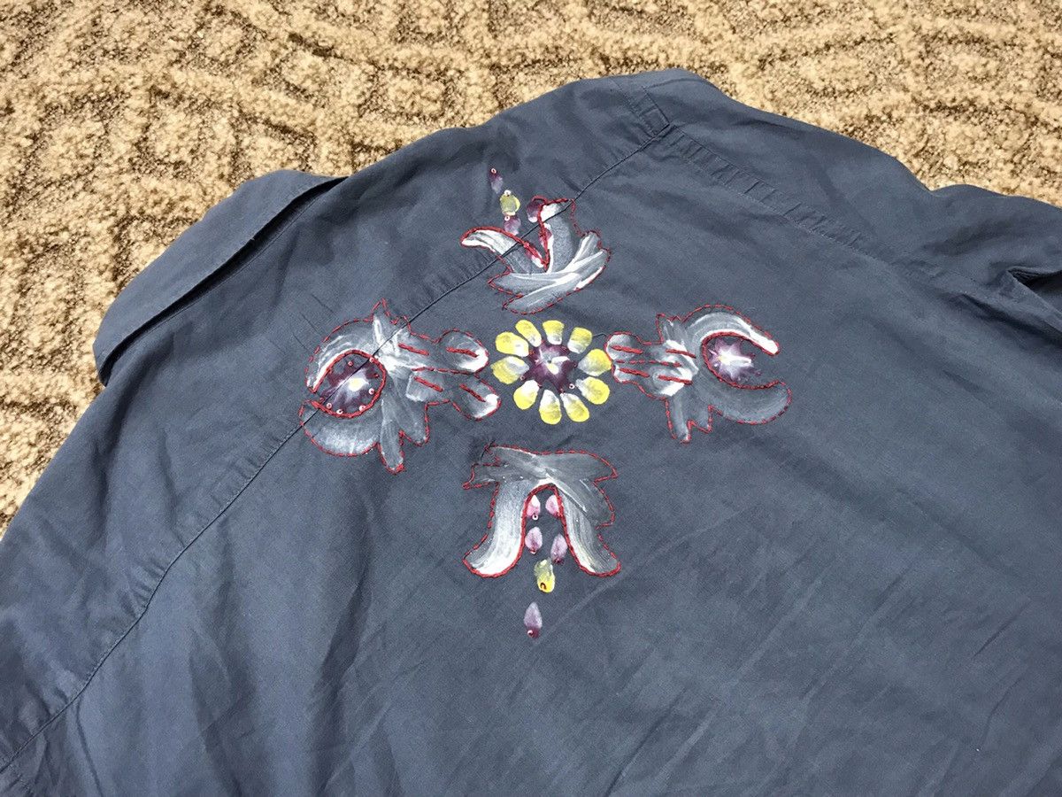 Armani Armani Oversized Vintage printed shirt Size US XXL / EU 58 / 5 - 17 Thumbnail