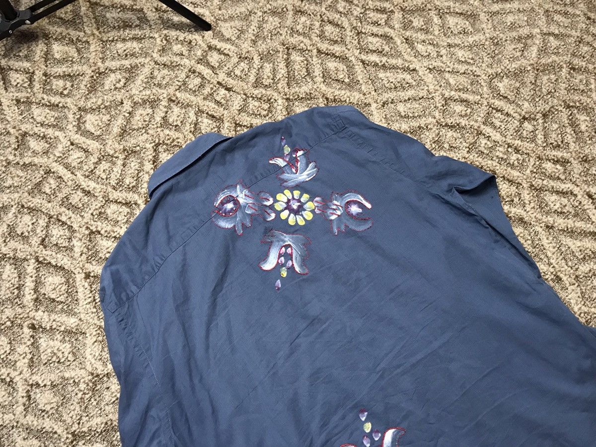 Armani Armani Oversized Vintage printed shirt Size US XXL / EU 58 / 5 - 16 Thumbnail