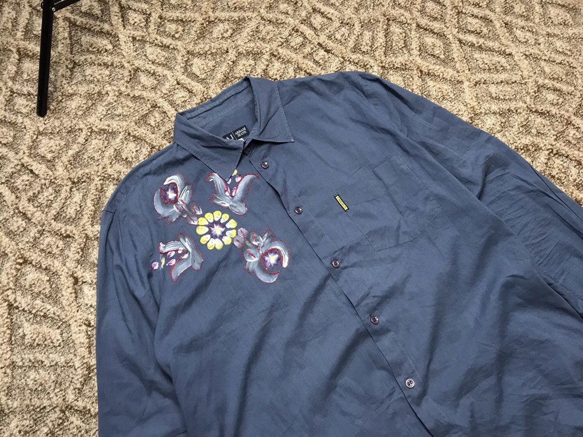 Armani Armani Oversized Vintage printed shirt Size US XXL / EU 58 / 5 - 1 Thumbnail