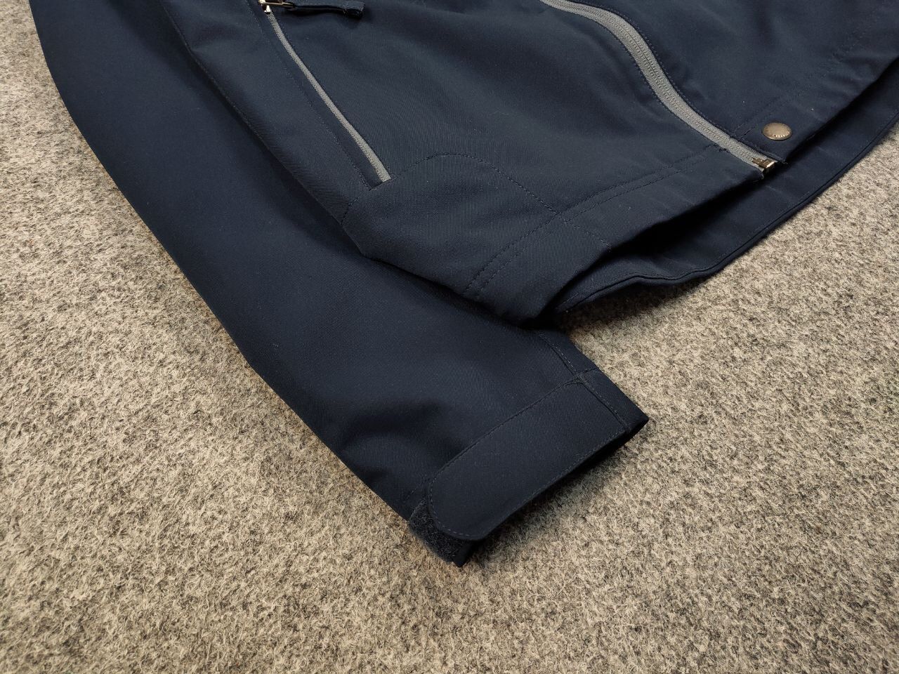 O'Neill O'neill Hail-Shell Navy Blue Hooded Zip Pocket Jacket Size US XL / EU 56 / 4 - 6 Thumbnail