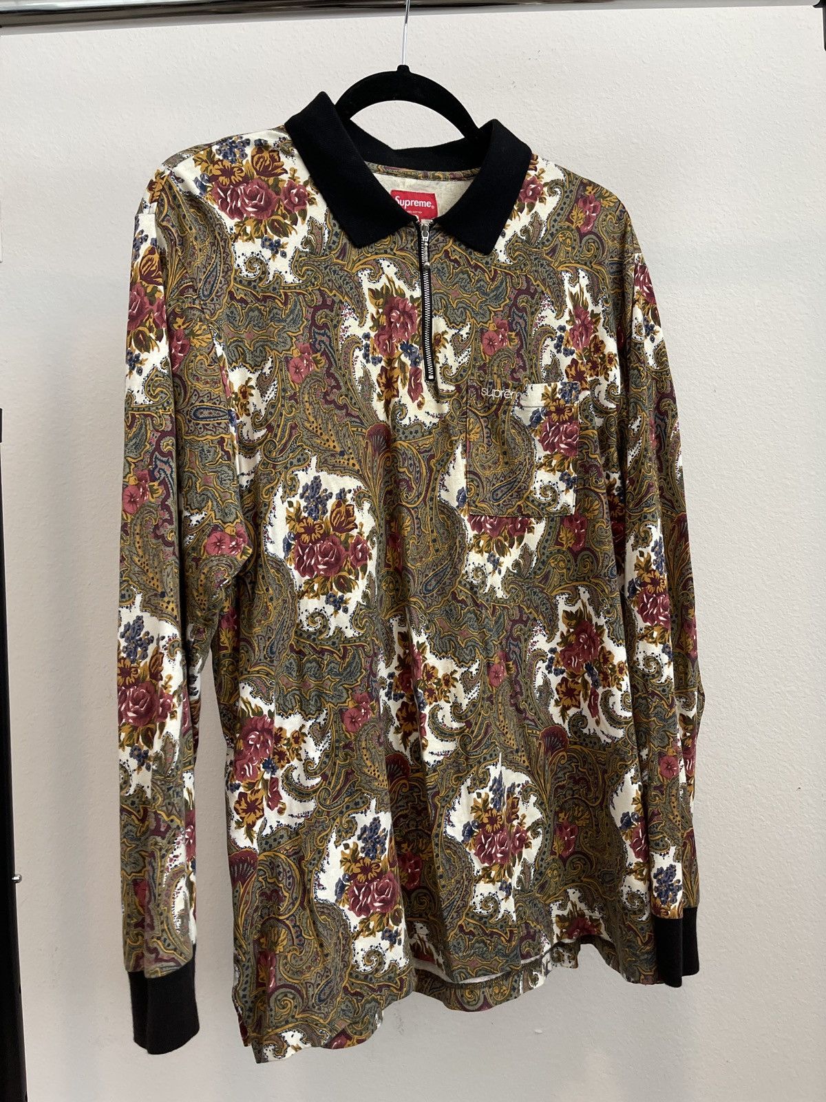 Supreme Paisley Polo | Grailed