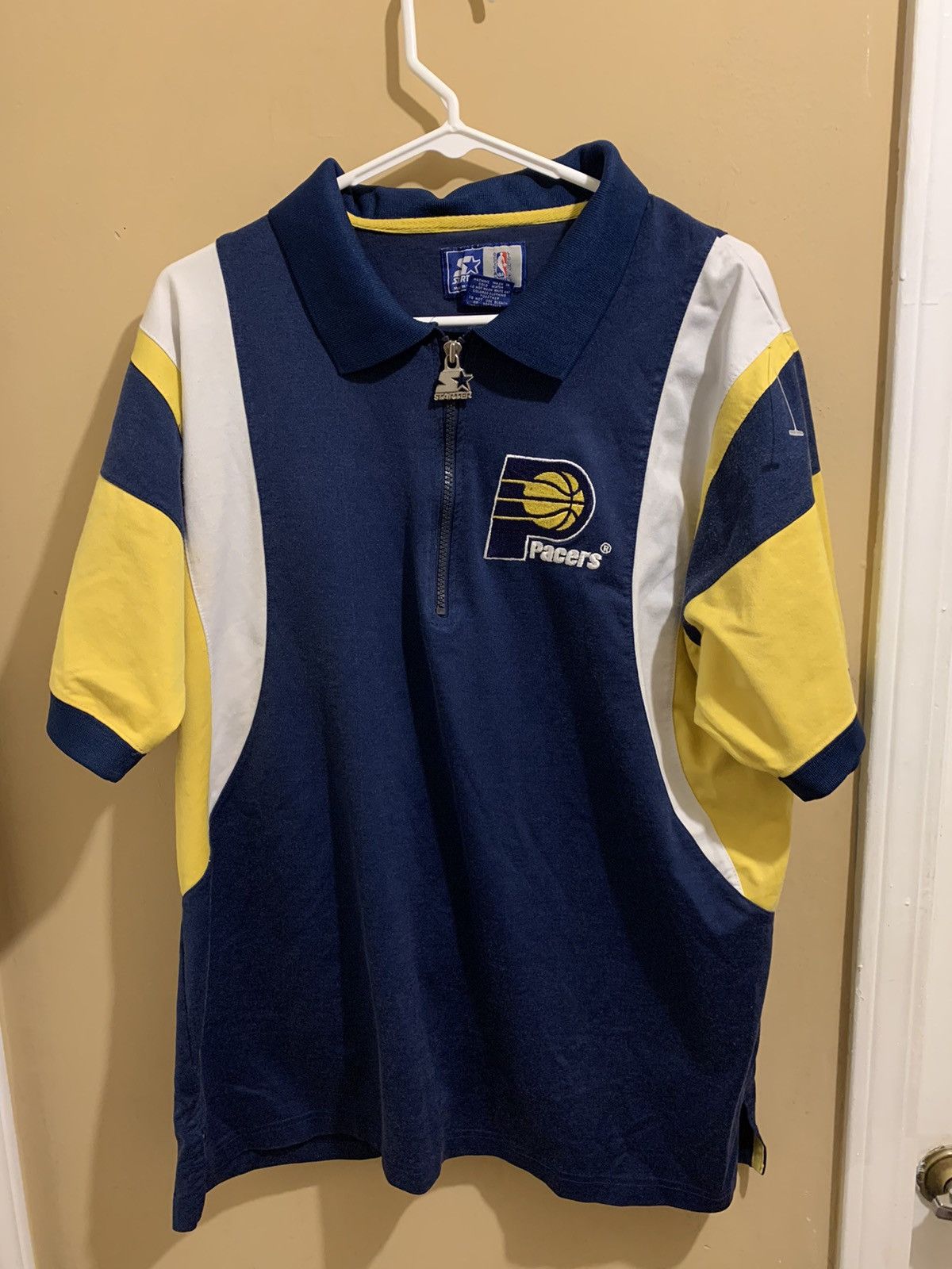 NBA Vintage Indiana Pacers starter shirt Size US L / EU 52-54 / 3 - 2 Thumbnail
