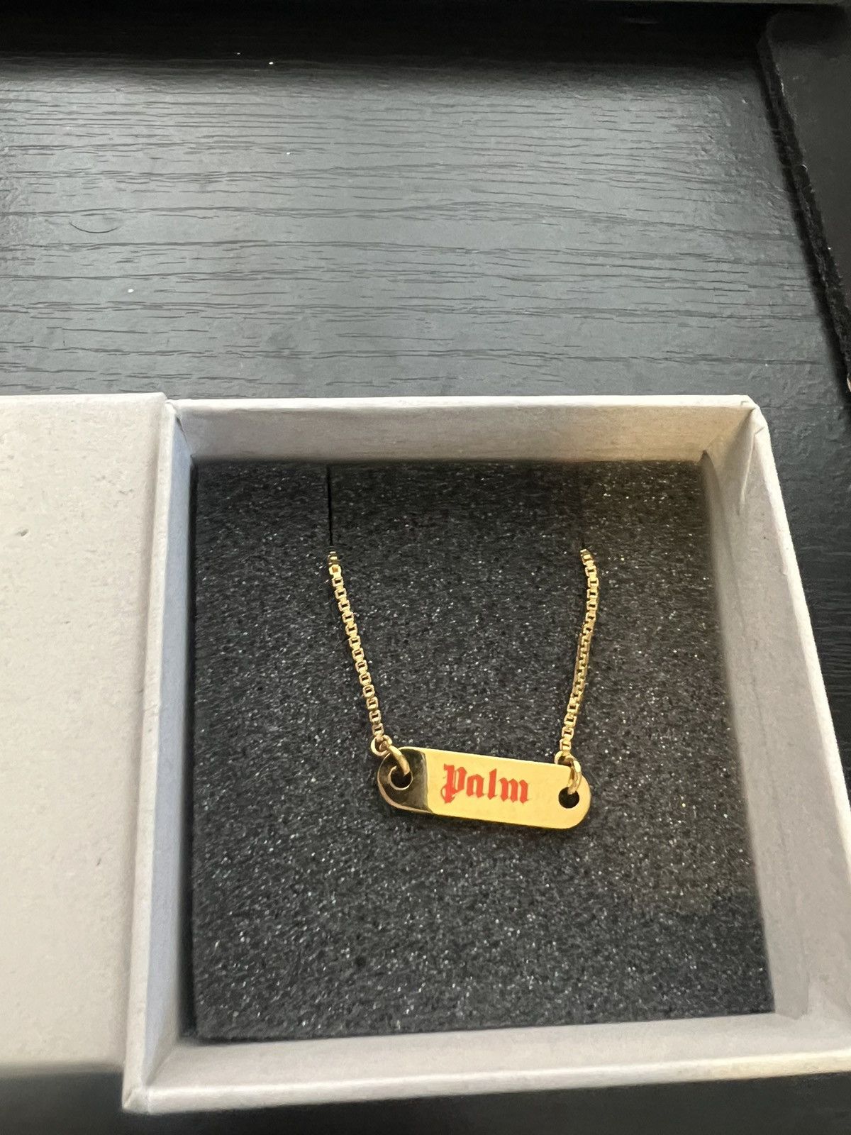 Palm Angels Palm Angels Gold Necklace Size ONE SIZE - 2 Thumbnail