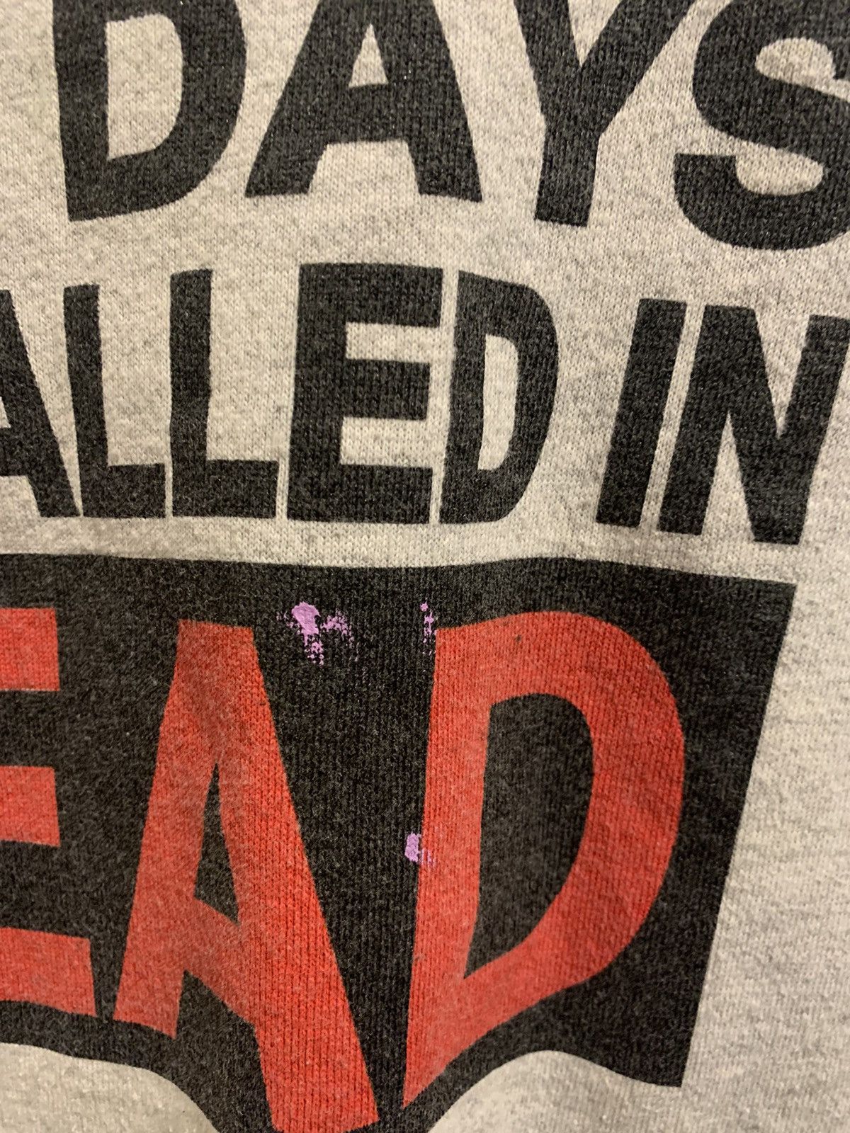 Vintage Vintage Sick days 90’s tee Size US L / EU 52-54 / 3 - 2 Thumbnail