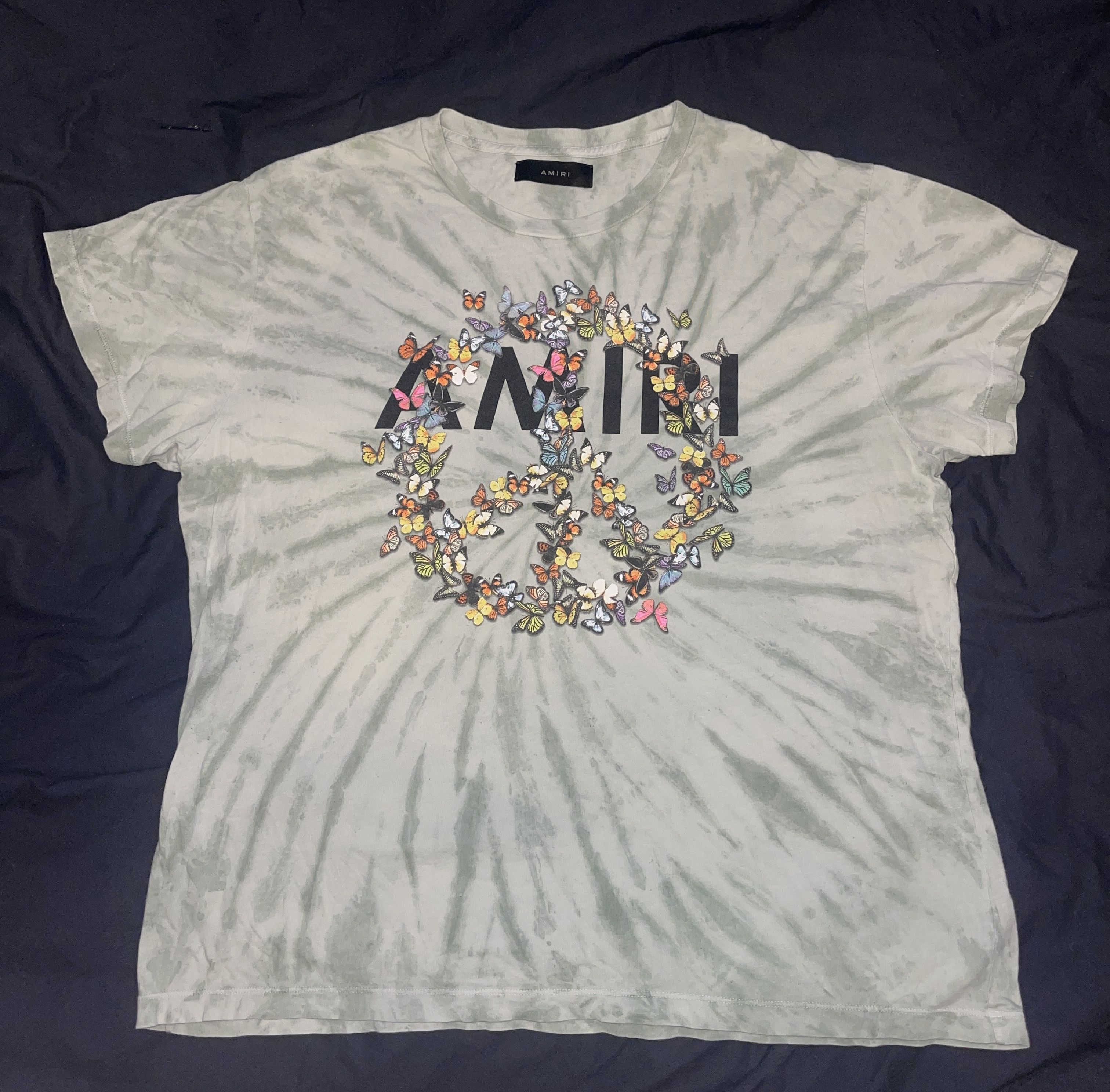 amiri tie dye shirt