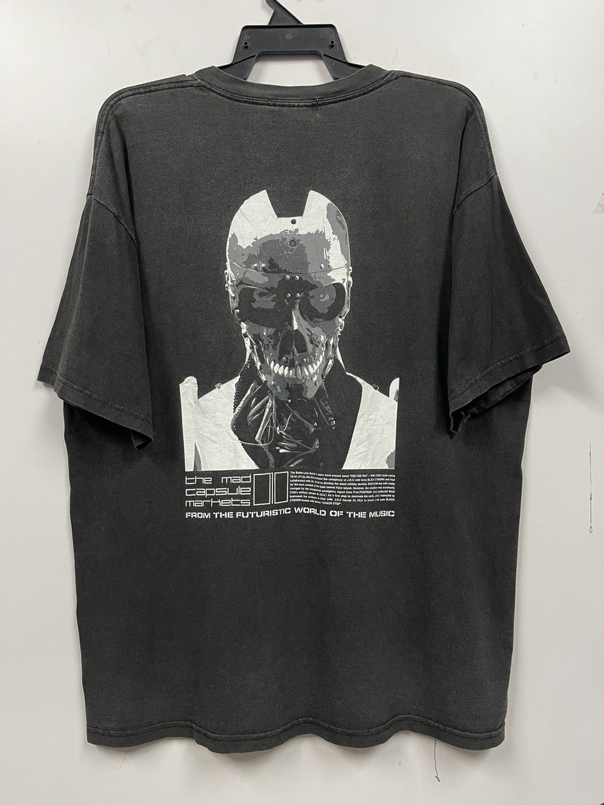Band Tees × Vintage Vintage Black Cyborn Toyhaven Faded Shirt Size US XL / EU 56 / 4 - 1 Thumbnail